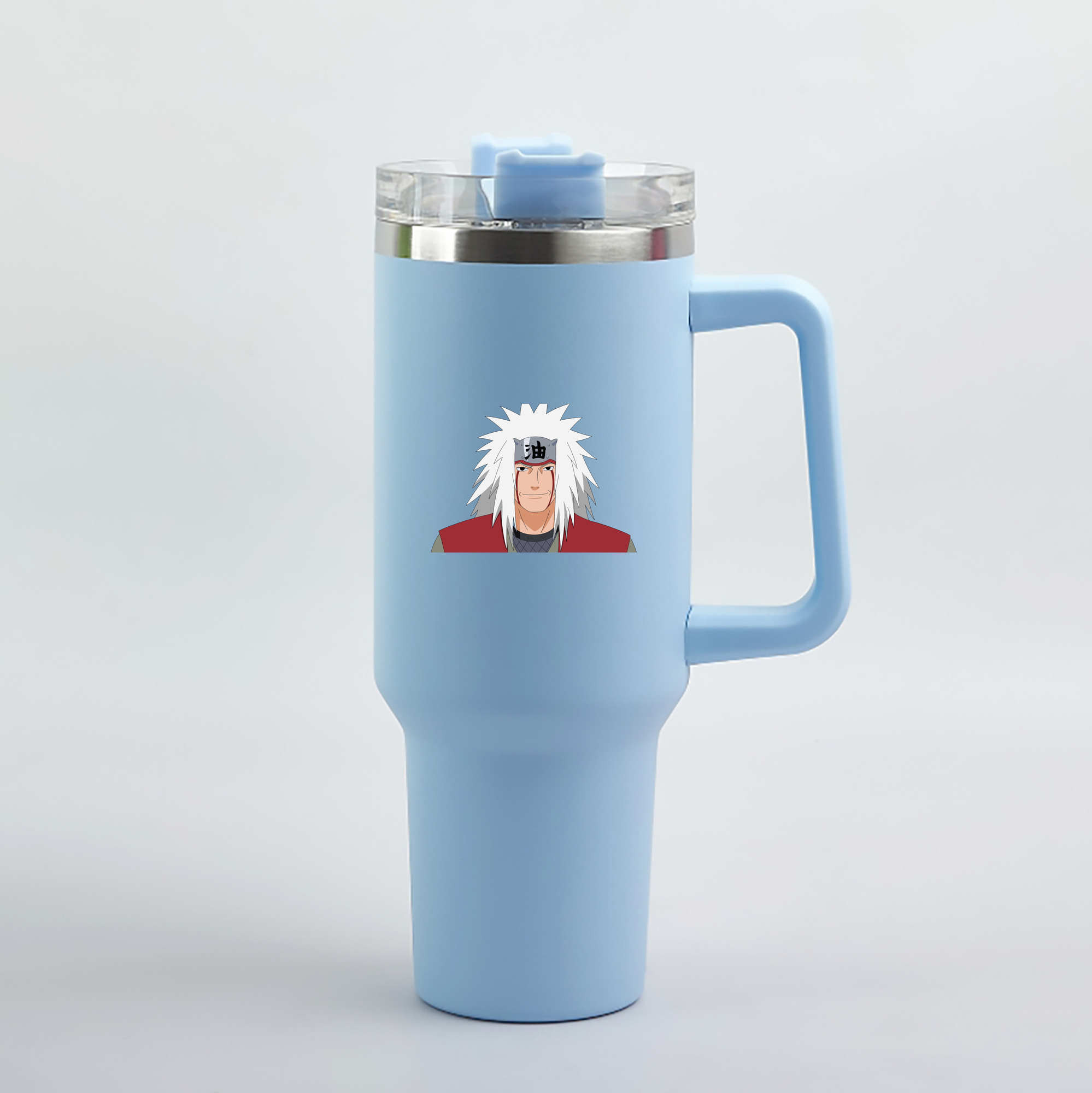 （画像用） NARUTO -ナルト- 自来也（じらいや） Jiraiya 1200mL車用タンブラー（カラープリント）