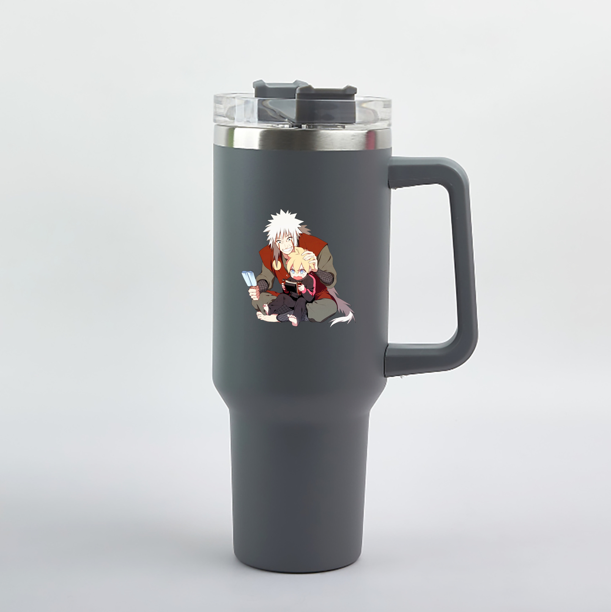 （画像用） NARUTO -ナルト- 自来也（じらいや） Jiraiya 1200mL車用タンブラー（カラープリント）