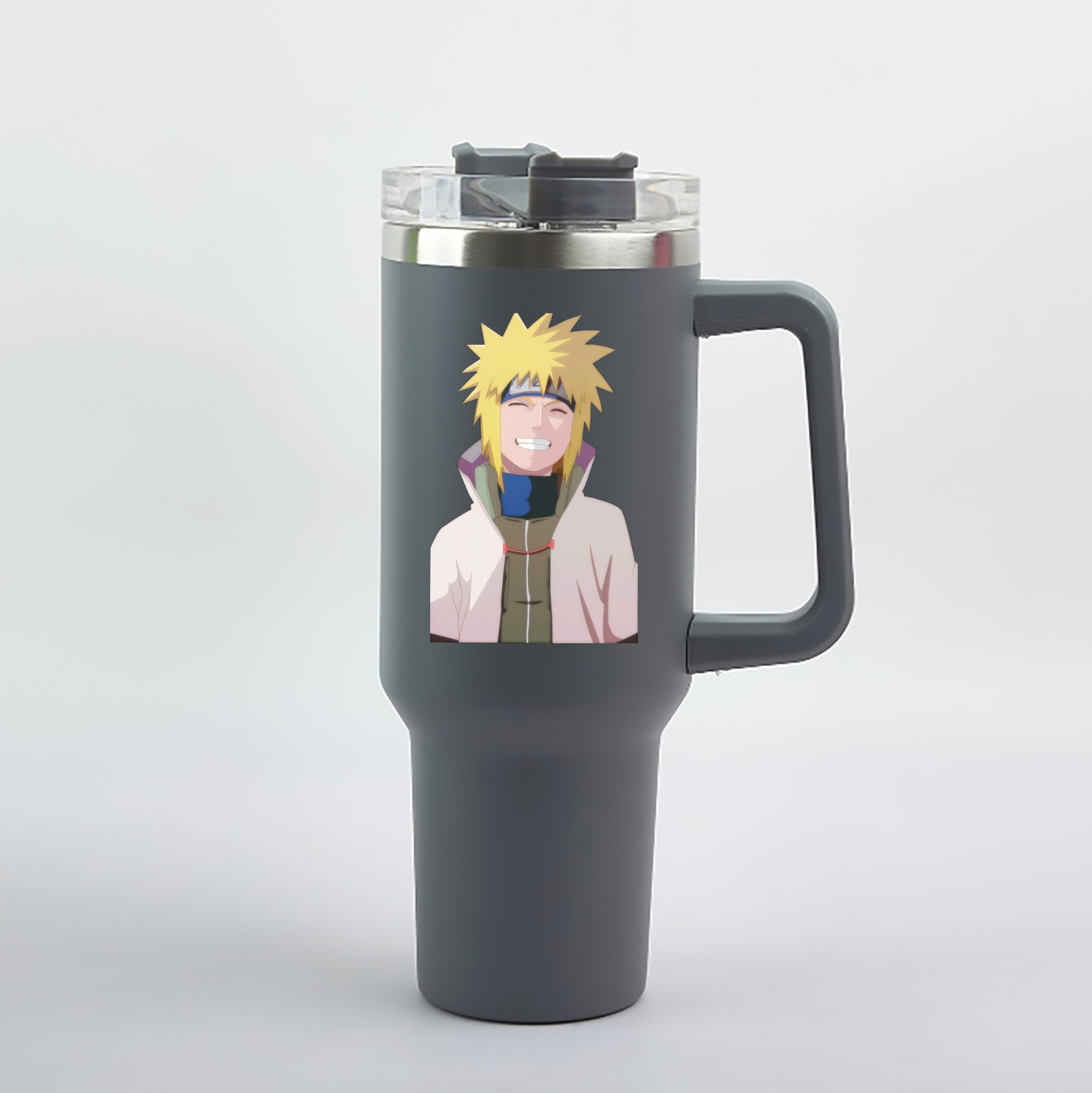 （画像用） NARUTO -ナルト- 波風 ミナト Namikaze Minato 1200mL車用タンブラー（カラープリント）