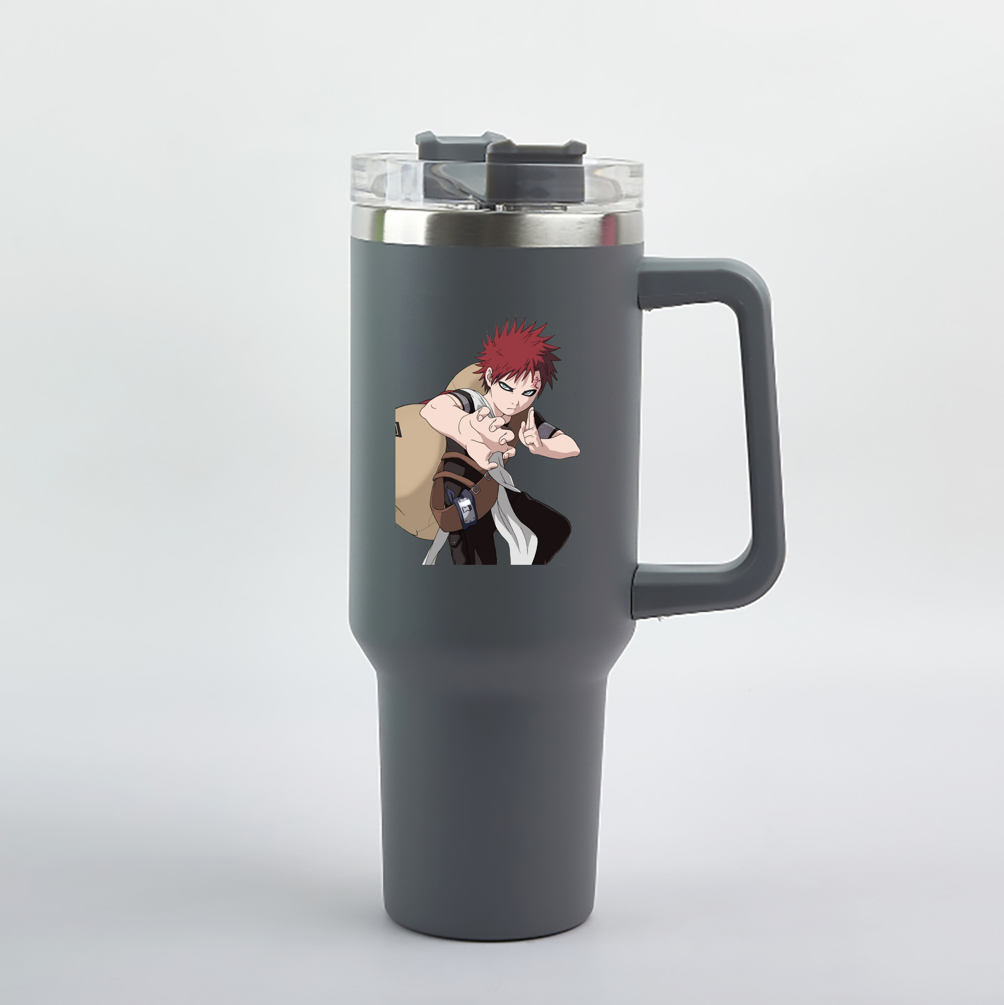 （画像用） NARUTO -ナルト- ガアラ Gaara 1200mL車用タンブラー（カラープリント）