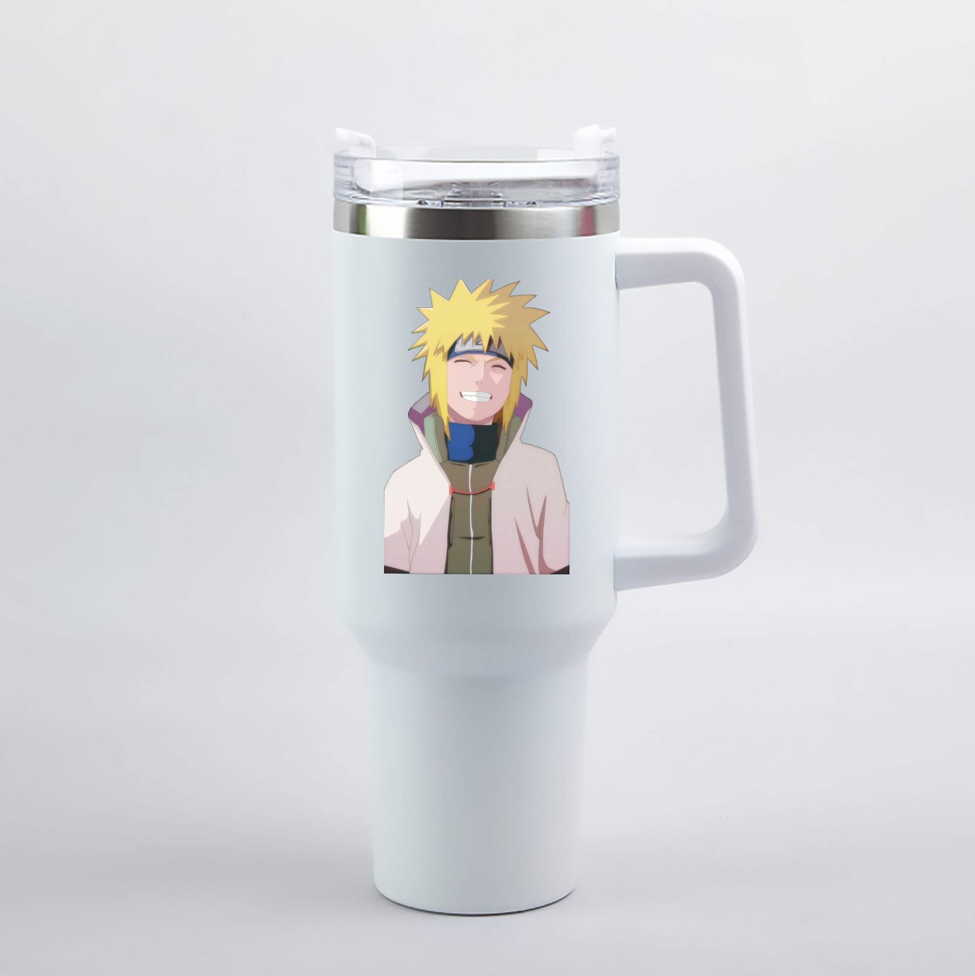 （画像用） NARUTO -ナルト- 波風 ミナト Namikaze Minato 1200mL車用タンブラー（カラープリント）