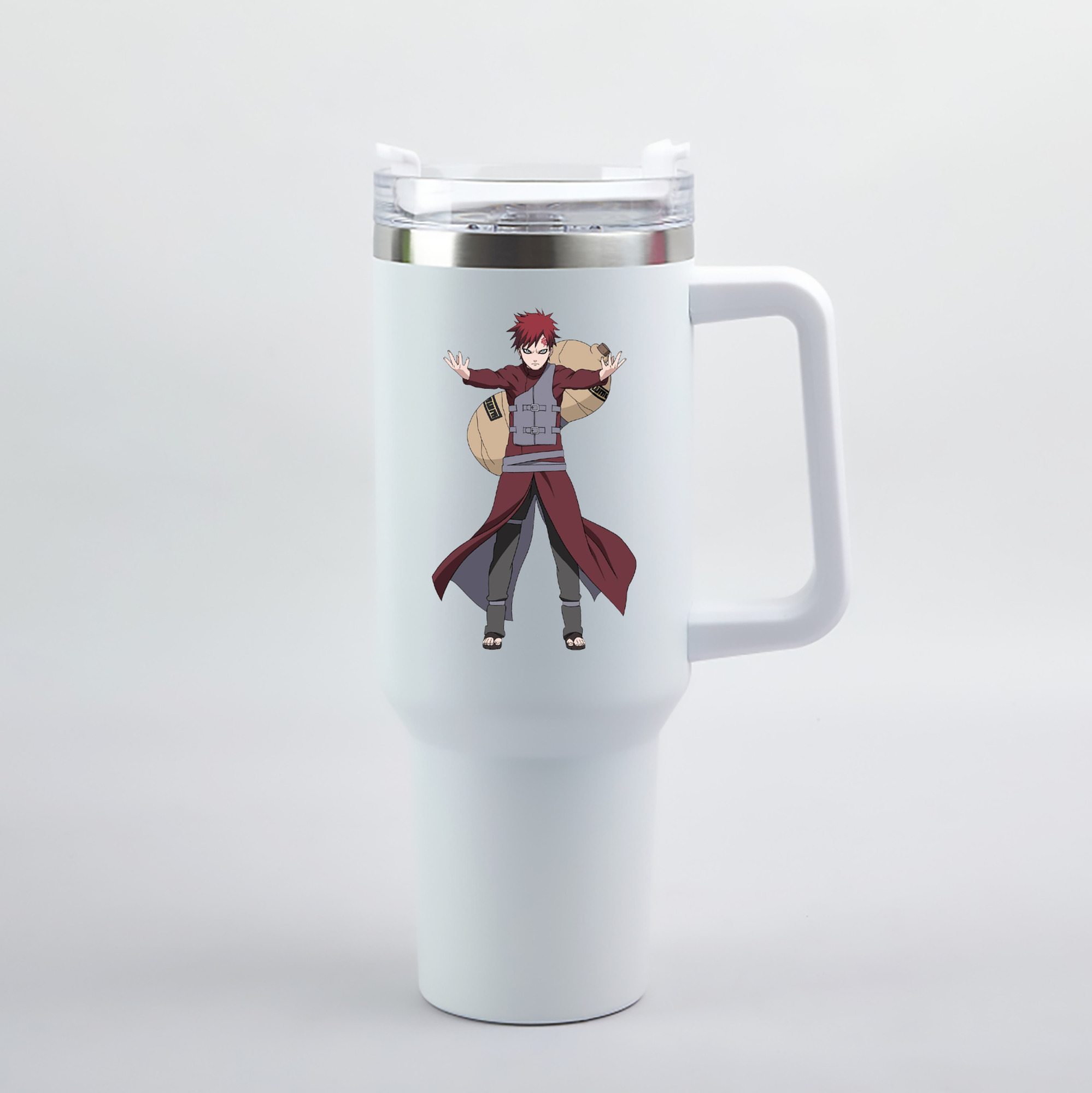 （画像用） NARUTO -ナルト- ガアラ Gaara 1200mL車用タンブラー（カラープリント）