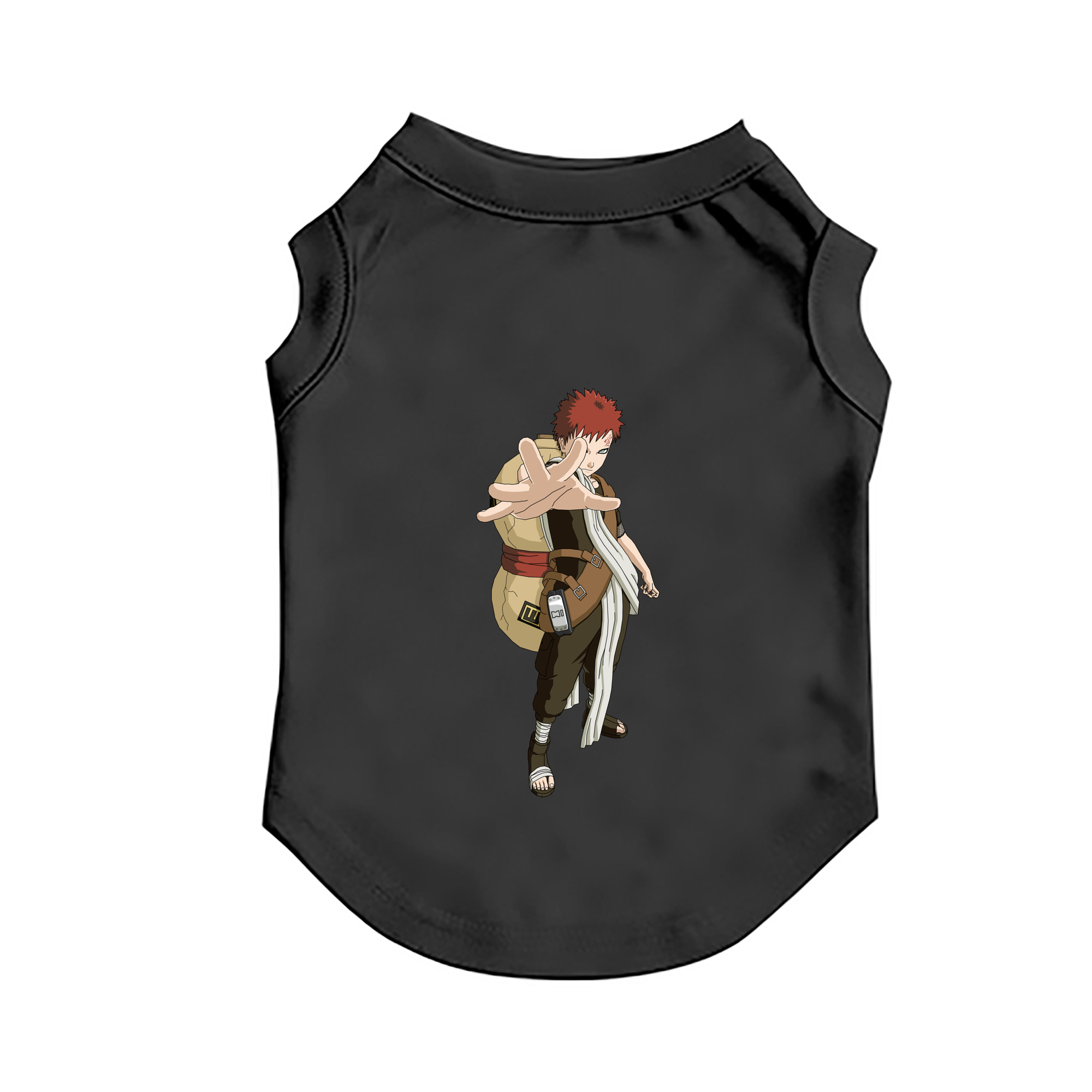 （画像用） NARUTO -ナルト- ガアラ Gaara ペット用ベスト