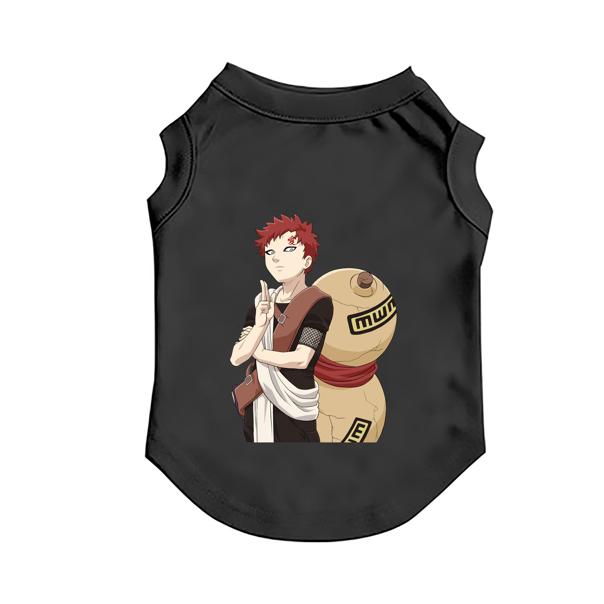 （画像用） NARUTO -ナルト- ガアラ Gaara ペット用ベスト