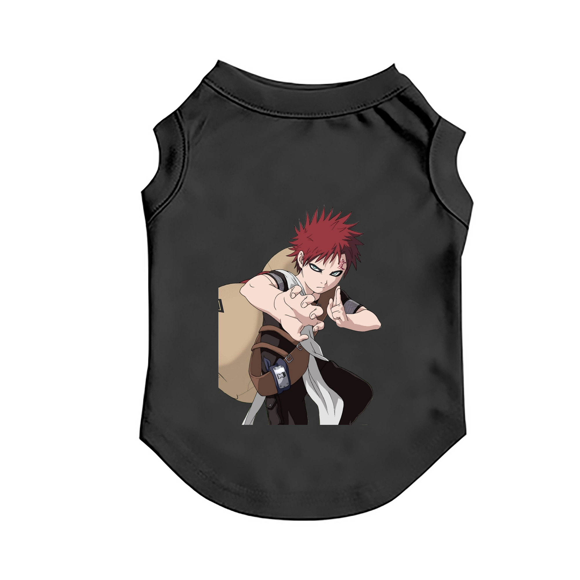 （画像用） NARUTO -ナルト- ガアラ Gaara ペット用ベスト