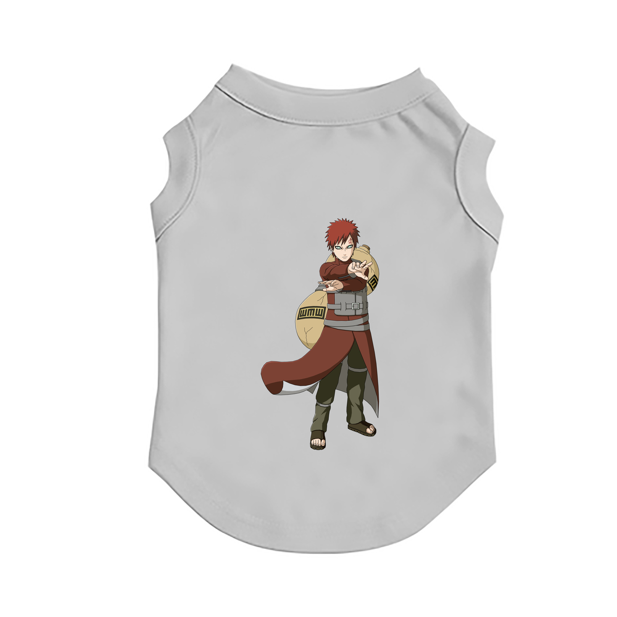 （画像用） NARUTO -ナルト- ガアラ Gaara ペット用ベスト