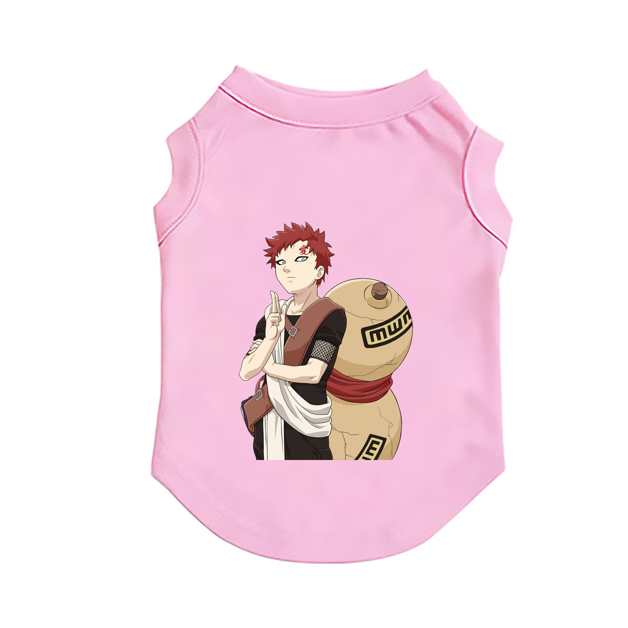 （画像用） NARUTO -ナルト- ガアラ Gaara ペット用ベスト