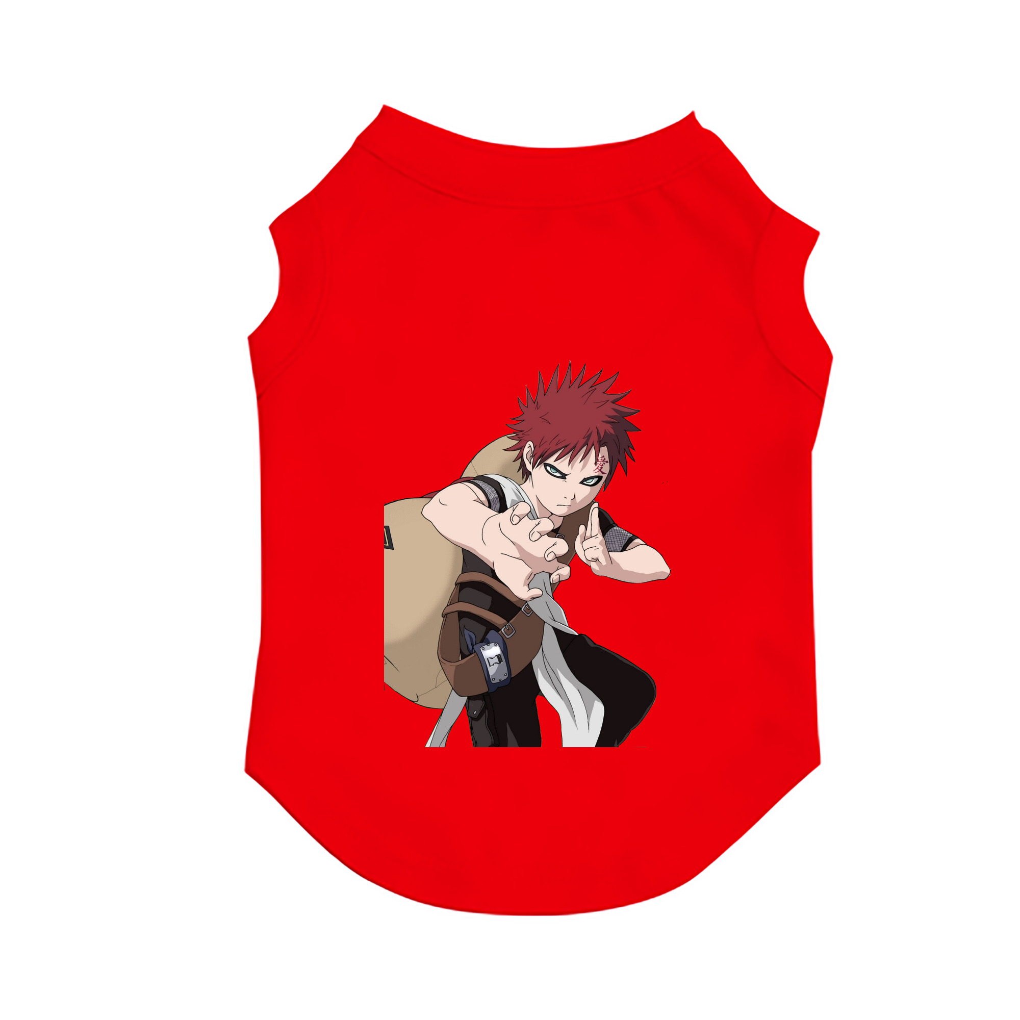 （画像用） NARUTO -ナルト- ガアラ Gaara ペット用ベスト