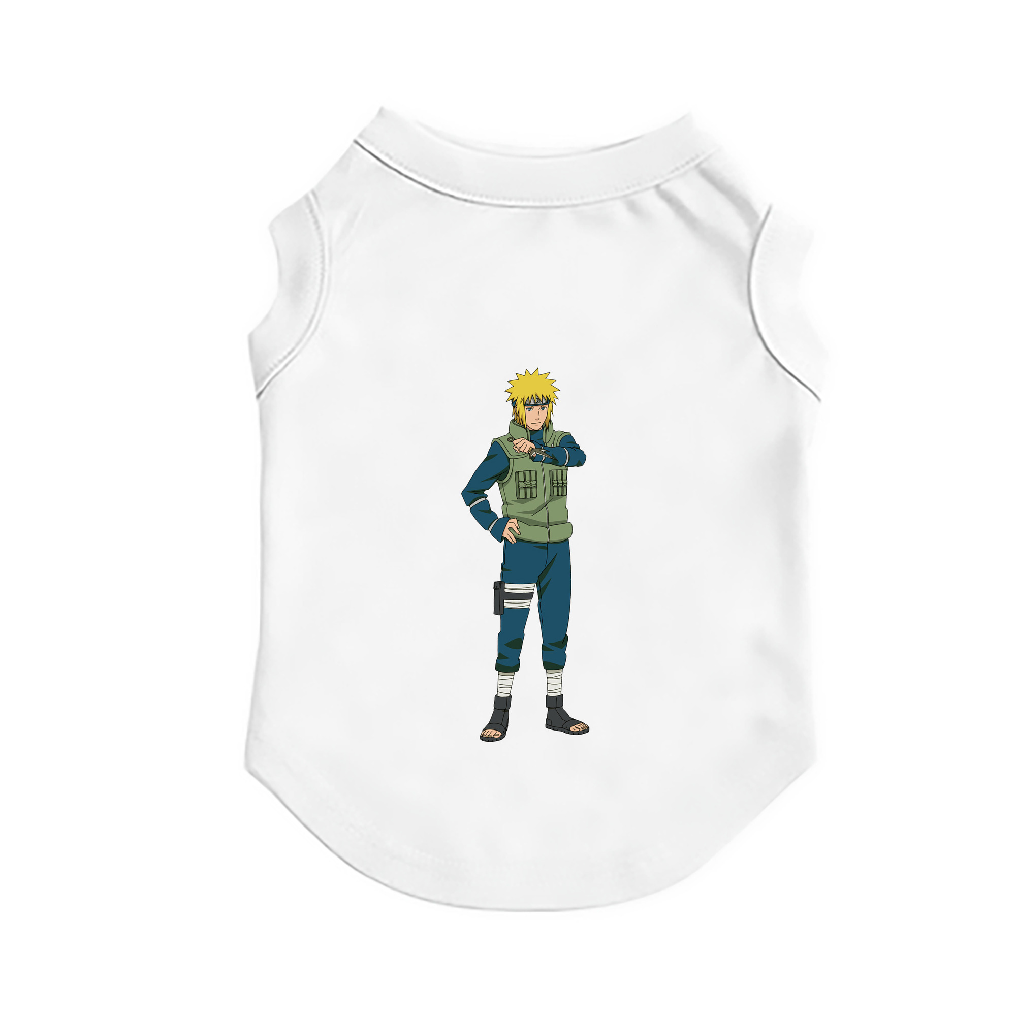 （画像用） NARUTO -ナルト- 波風 ミナト Namikaze Minato ペット用ベスト