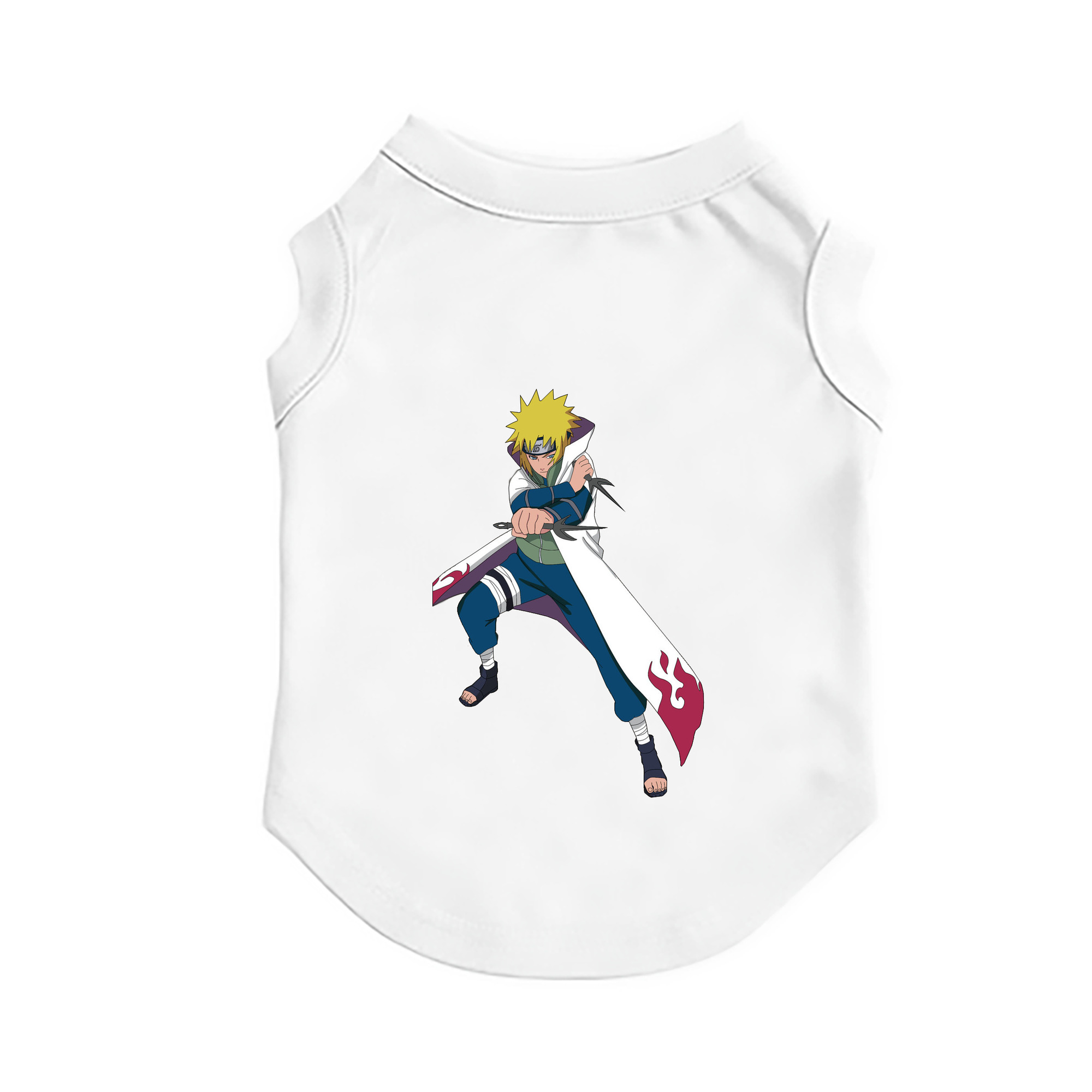 （画像用） NARUTO -ナルト- 波風 ミナト Namikaze Minato ペット用ベスト