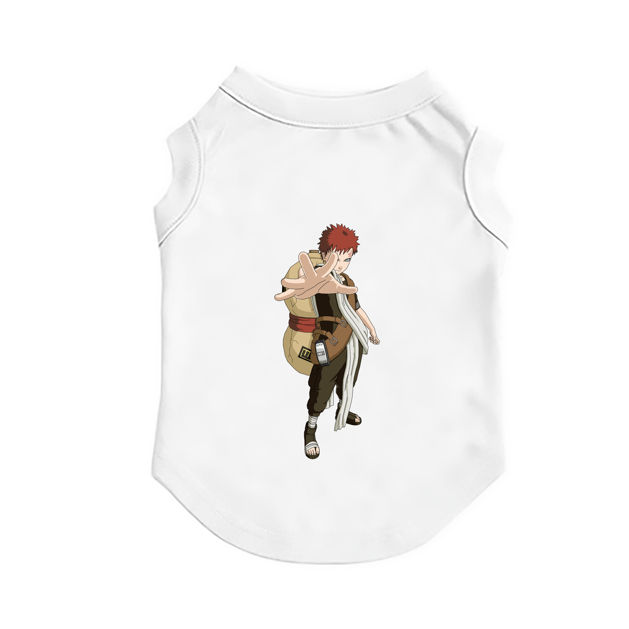 （画像用） NARUTO -ナルト- ガアラ Gaara ペット用ベスト