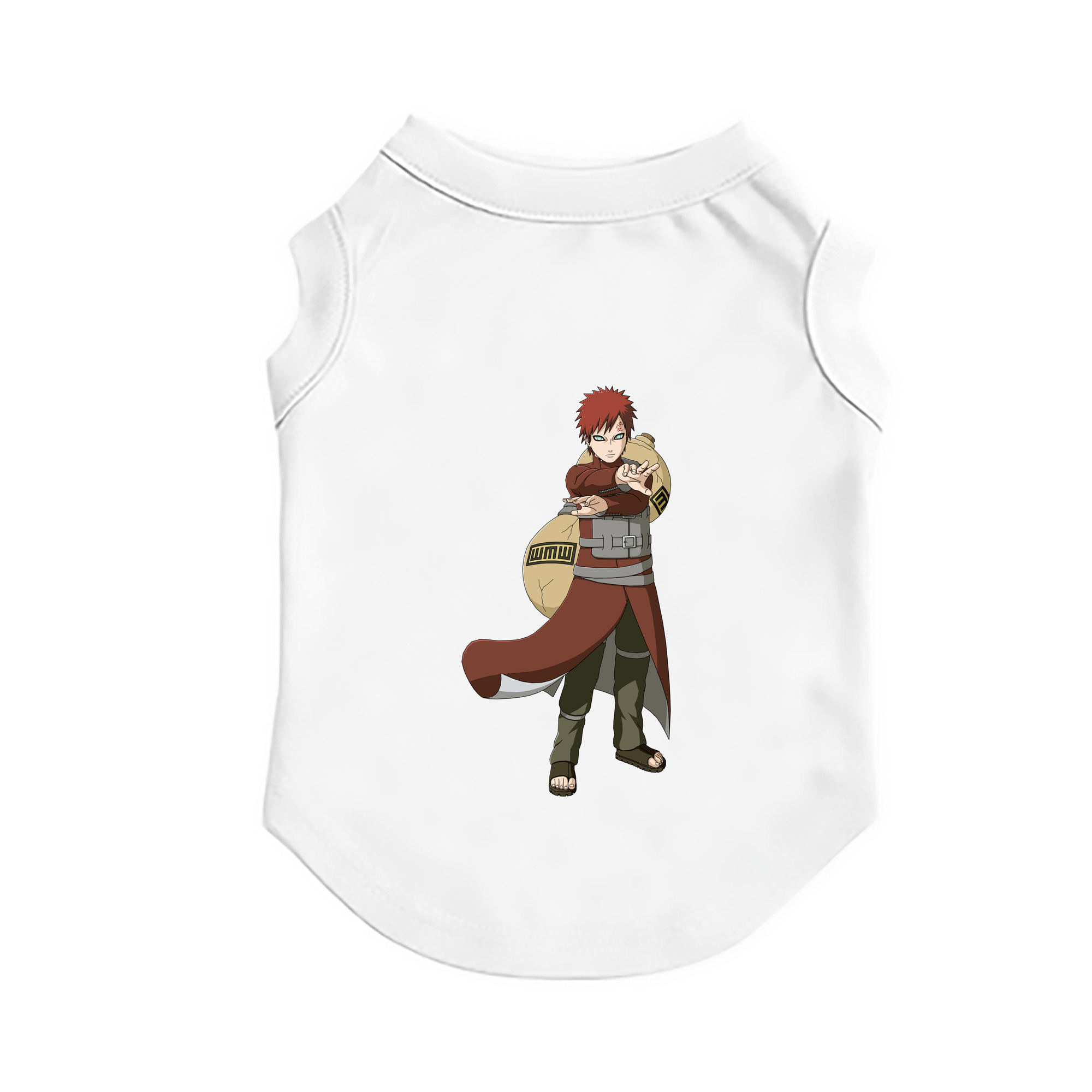 （画像用） NARUTO -ナルト- ガアラ Gaara ペット用ベスト