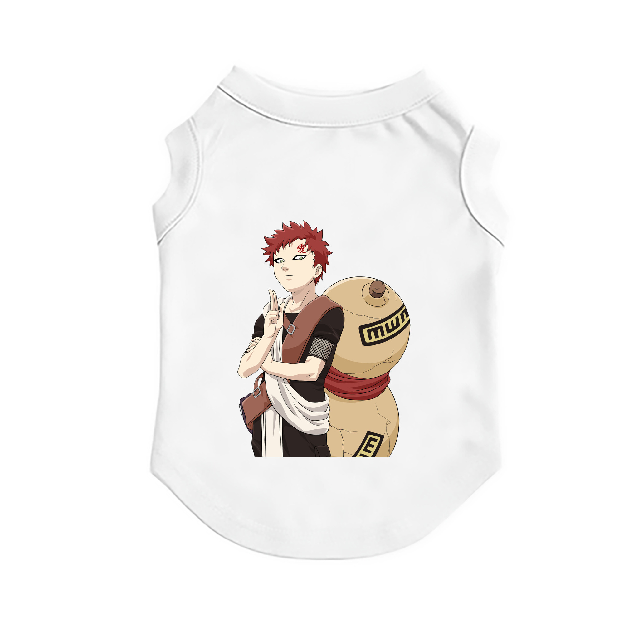 （画像用） NARUTO -ナルト- ガアラ Gaara ペット用ベスト