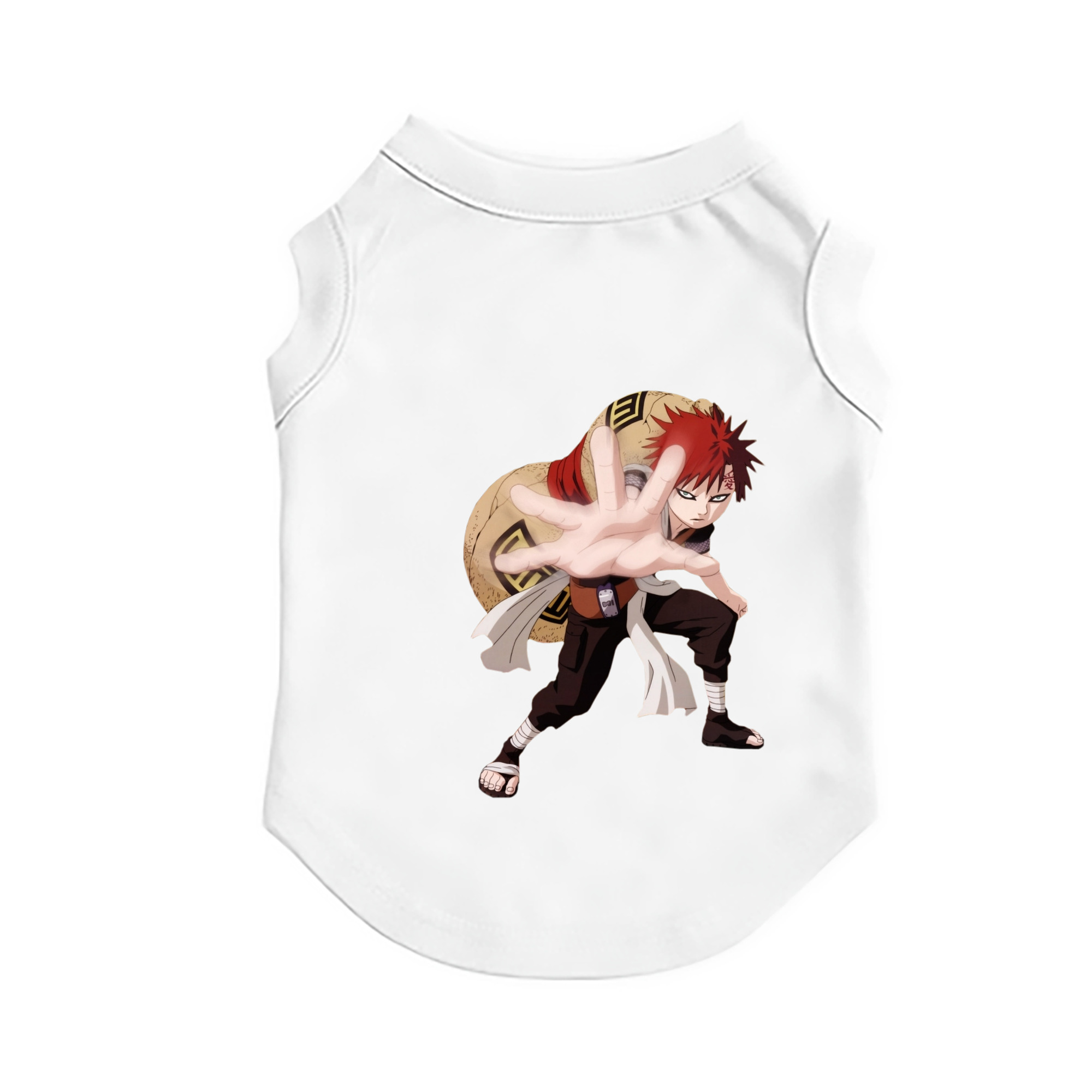 （画像用） NARUTO -ナルト- ガアラ Gaara ペット用ベスト