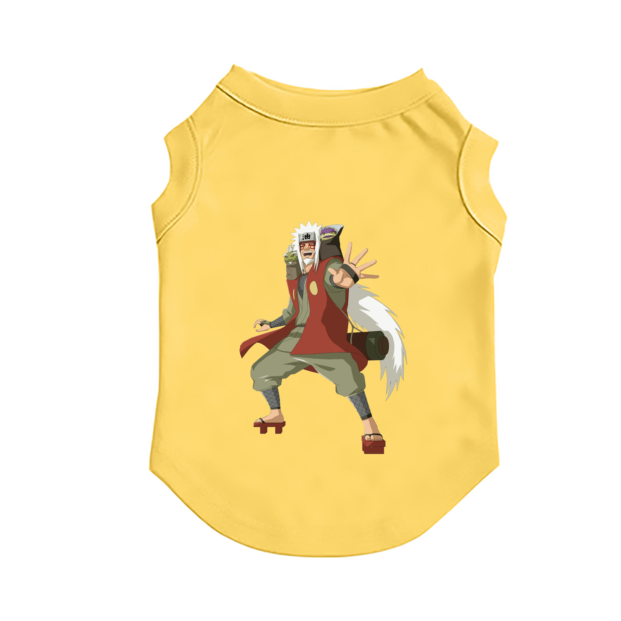 （画像用） NARUTO -ナルト- 自来也（じらいや） Jiraiya ペット用ベスト