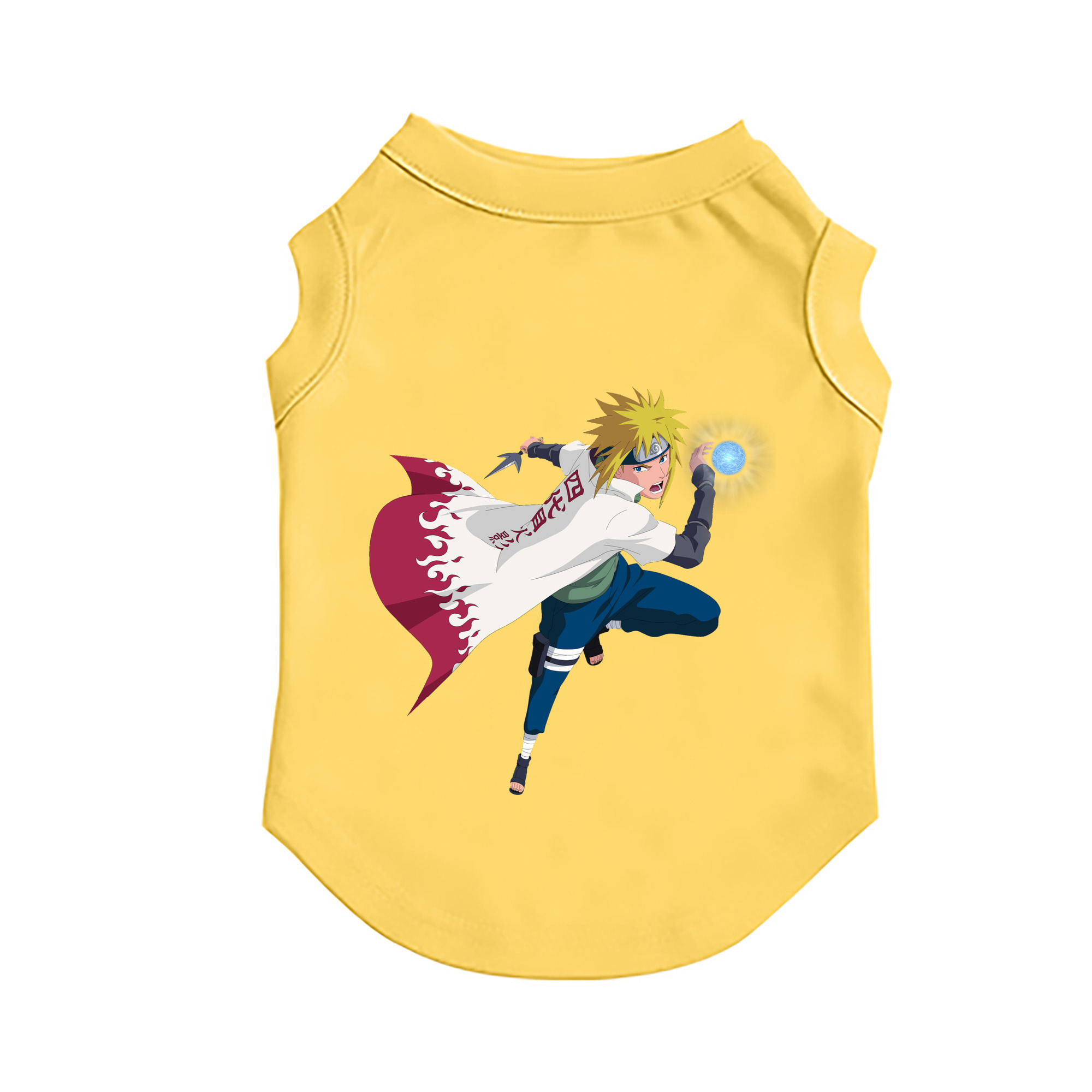 （画像用） NARUTO -ナルト- 波風 ミナト Namikaze Minato ペット用ベスト