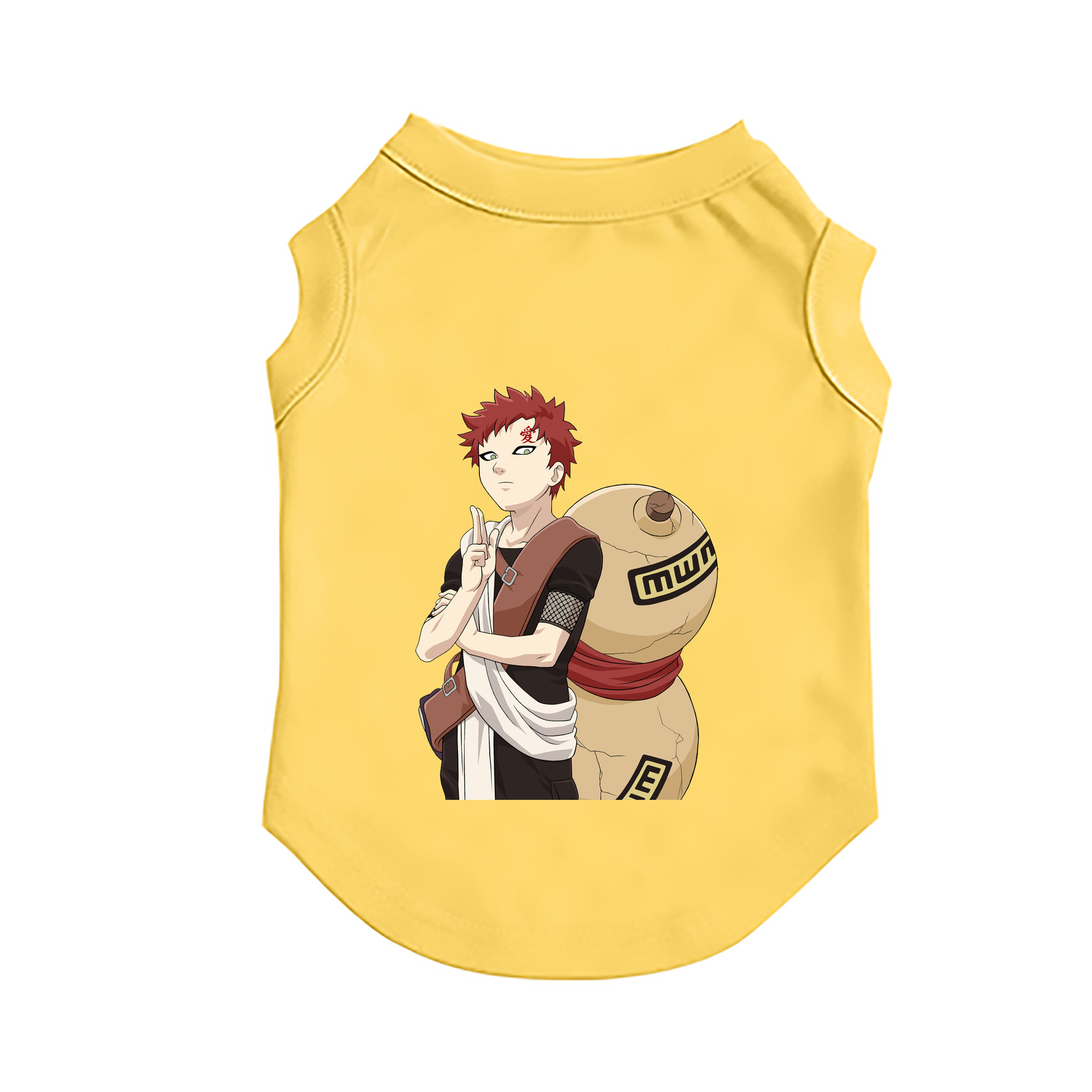 （画像用） NARUTO -ナルト- ガアラ Gaara ペット用ベスト