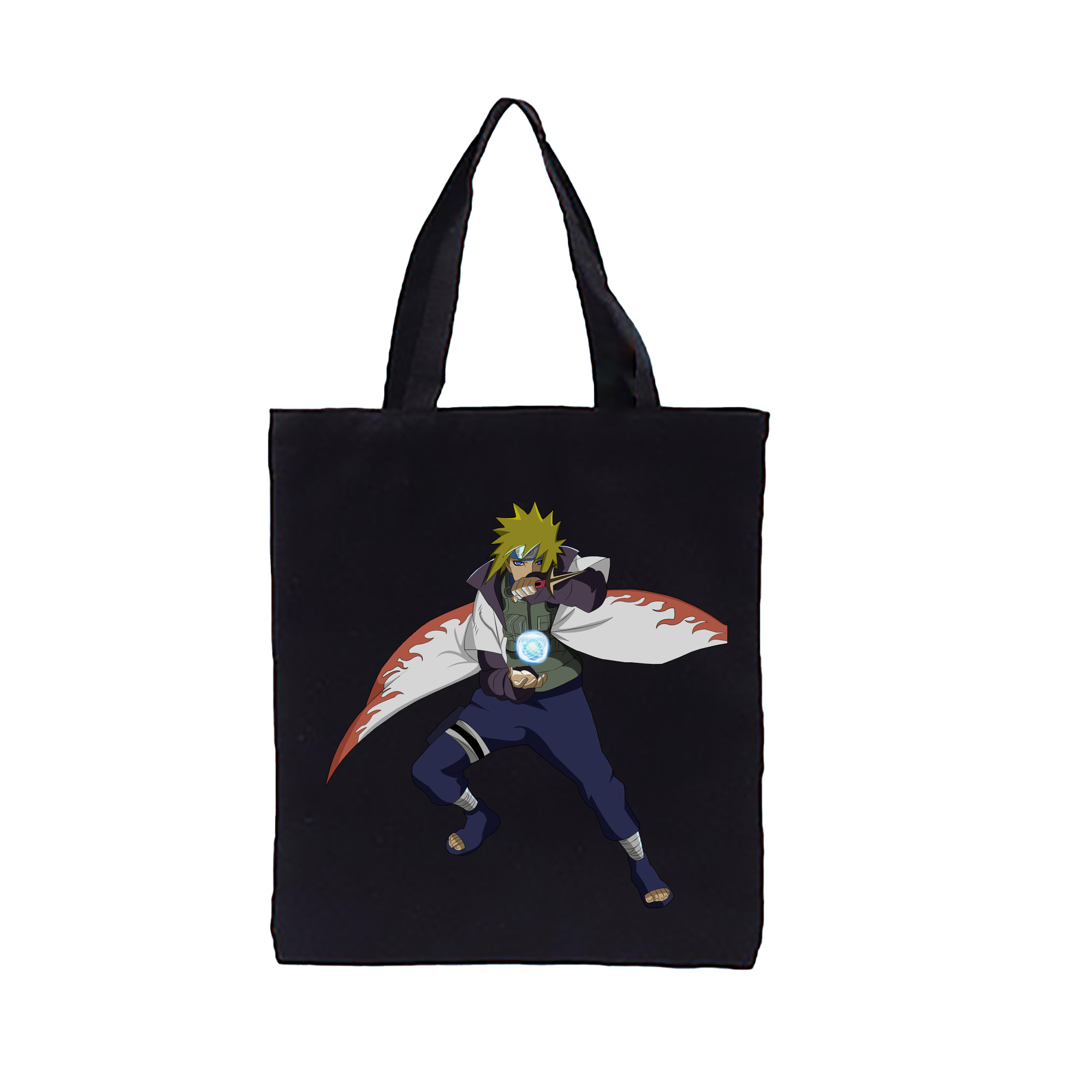 （画像用） NARUTO -ナルト- 波風 ミナト Namikaze Minato 縦型キャンバス生地手提げバッグ　トートバッグ