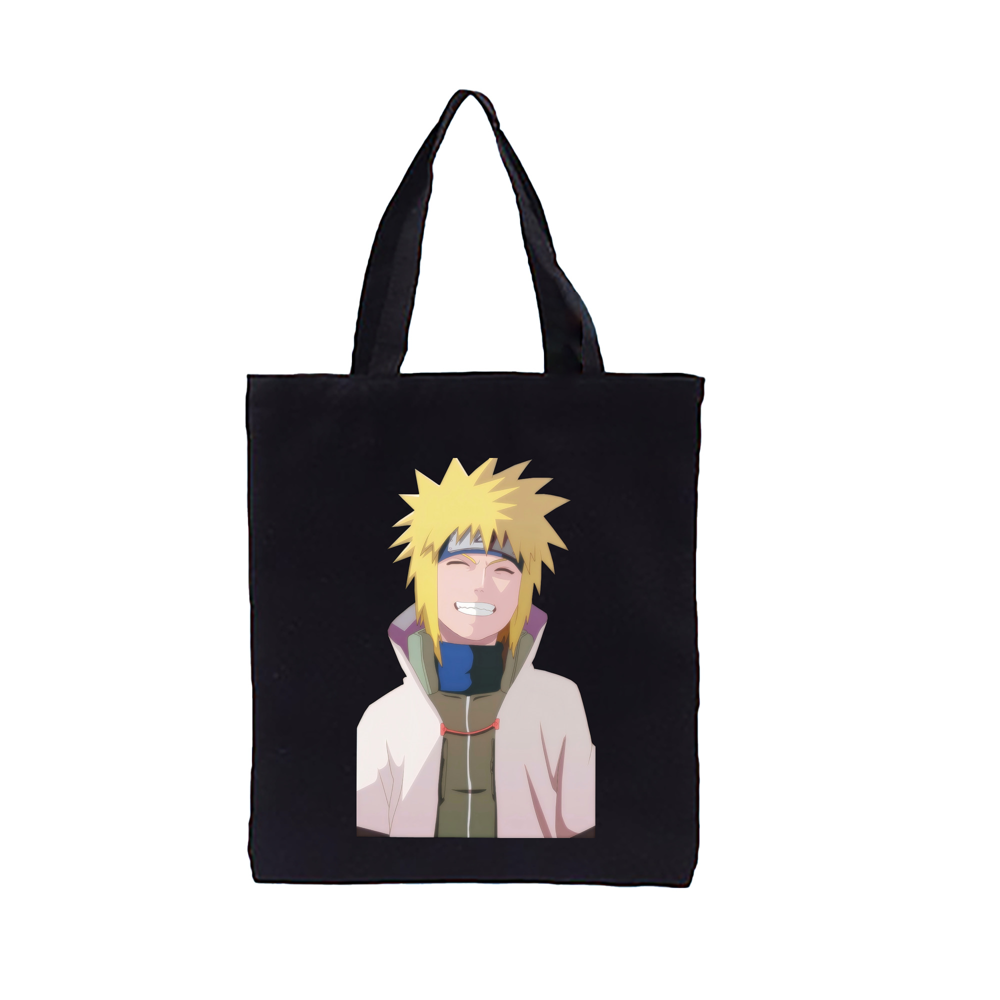 （画像用） NARUTO -ナルト- 波風 ミナト Namikaze Minato 縦型キャンバス生地手提げバッグ　トートバッグ