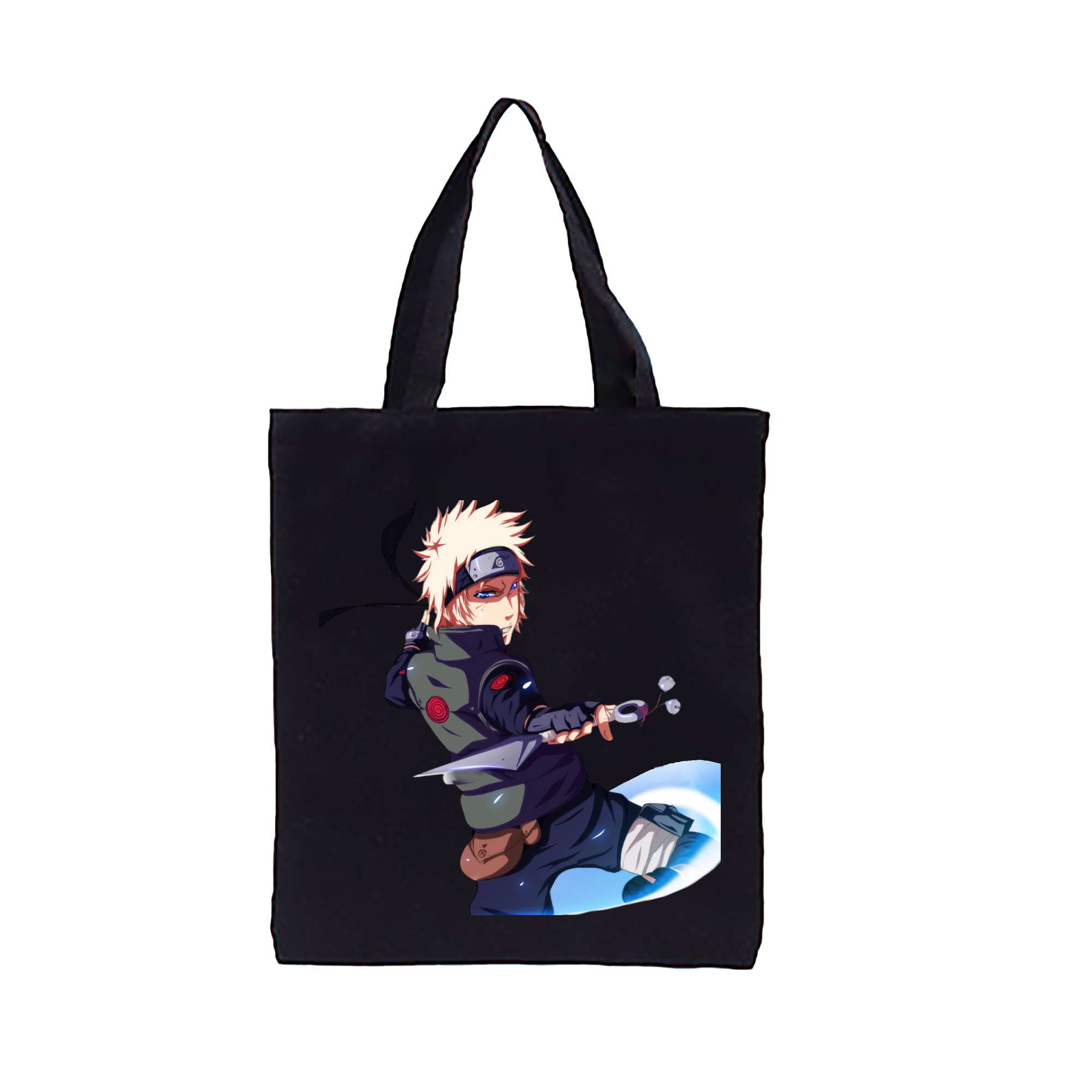 （画像用） NARUTO -ナルト- 波風 ミナト Namikaze Minato 縦型キャンバス生地手提げバッグ　トートバッグ