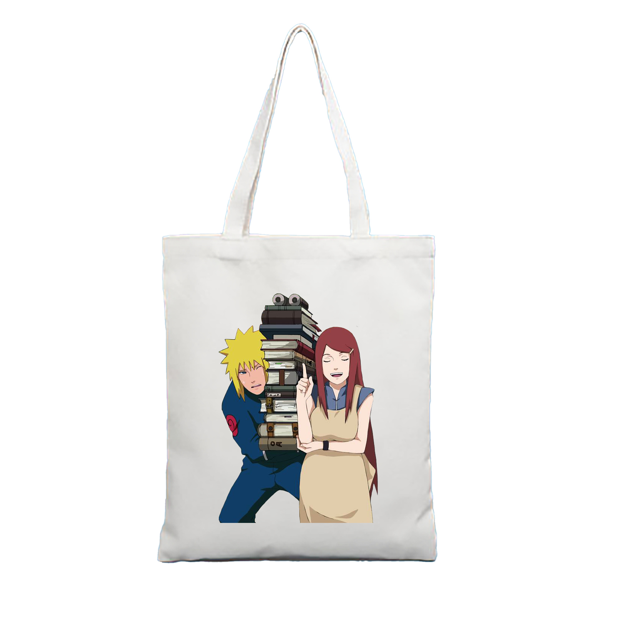 （画像用） NARUTO -ナルト- 波風 ミナト Namikaze Minato 縦型キャンバス生地手提げバッグ　トートバッグ