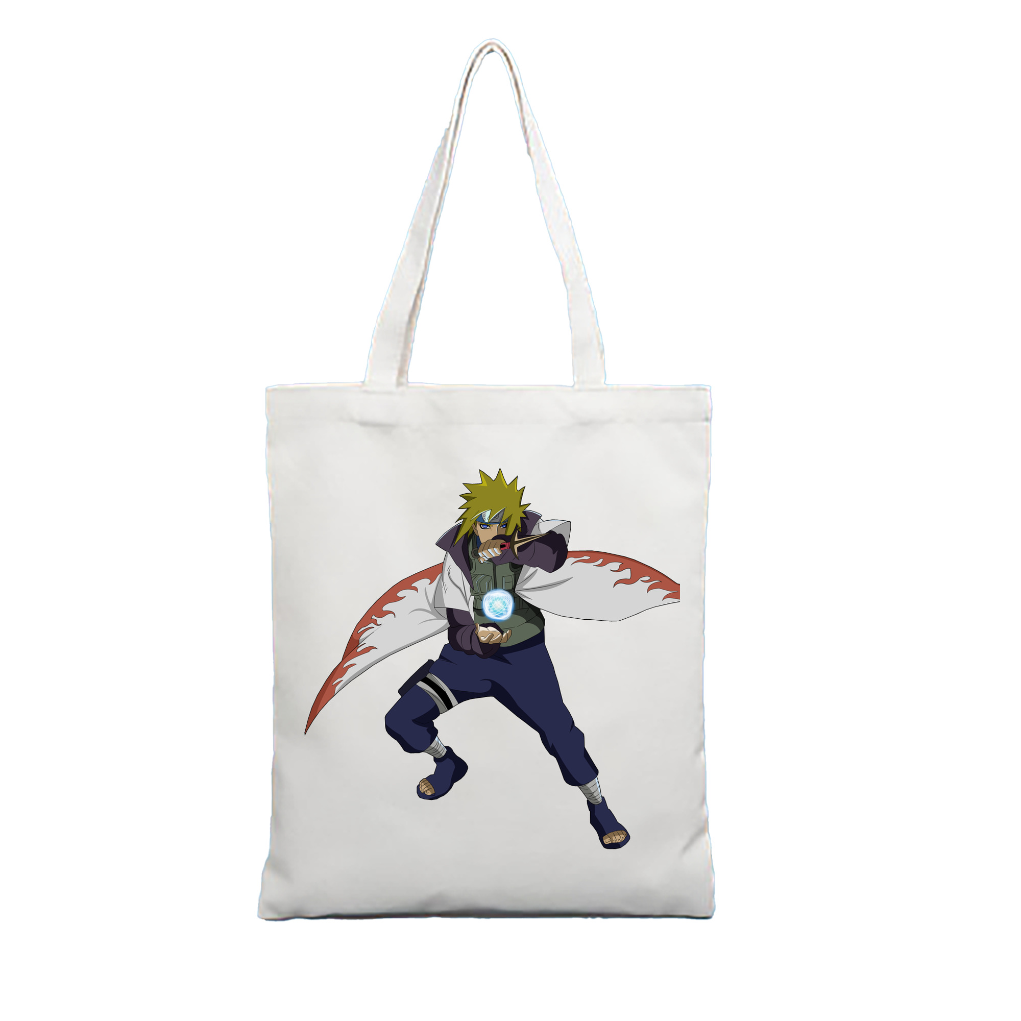 （画像用） NARUTO -ナルト- 波風 ミナト Namikaze Minato 縦型キャンバス生地手提げバッグ　トートバッグ