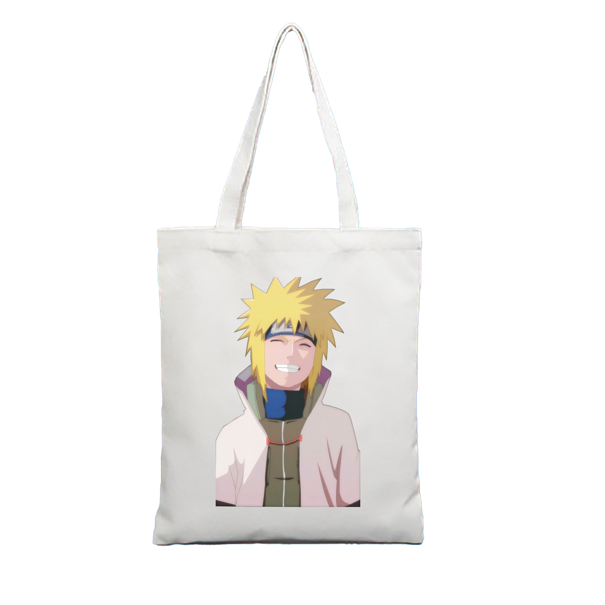 （画像用） NARUTO -ナルト- 波風 ミナト Namikaze Minato 縦型キャンバス生地手提げバッグ　トートバッグ