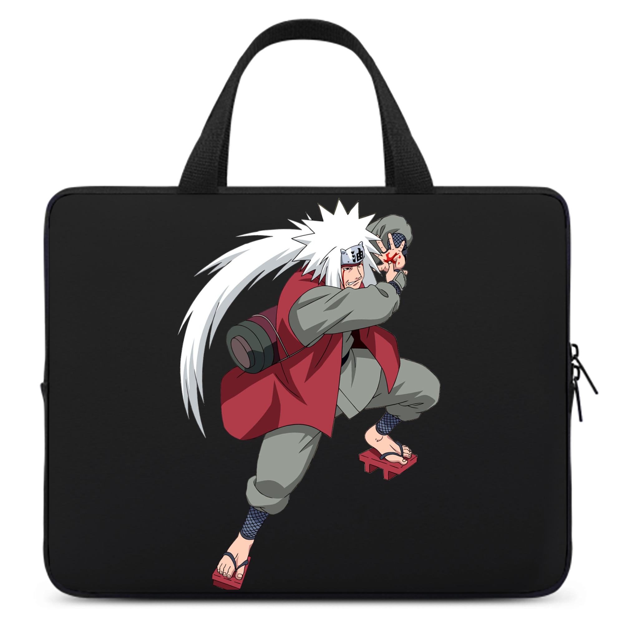（画像用） NARUTO -ナルト- 自来也（じらいや） Jiraiya 手提げノートパソコンバッグ