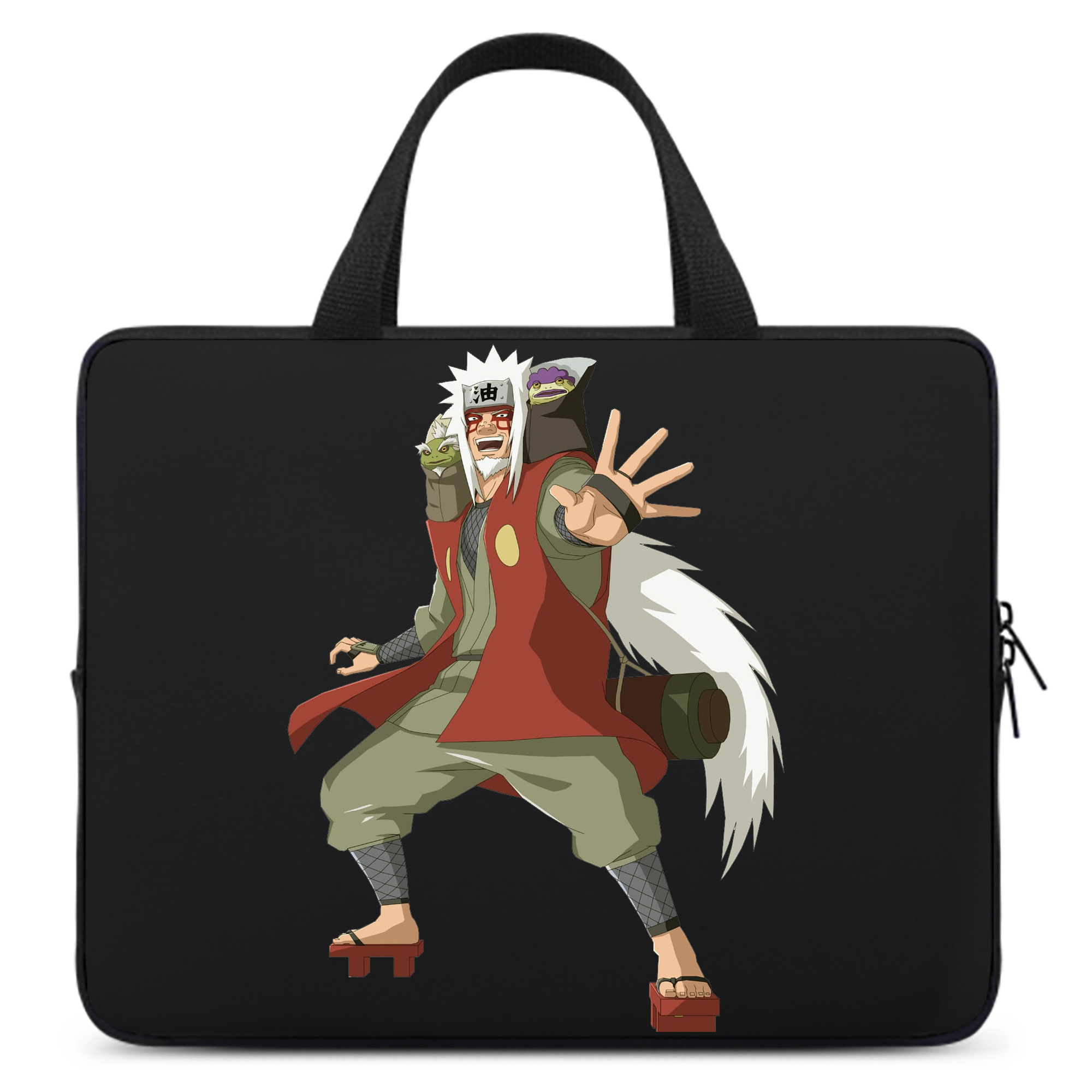 （画像用） NARUTO -ナルト- 自来也（じらいや） Jiraiya 手提げノートパソコンバッグ