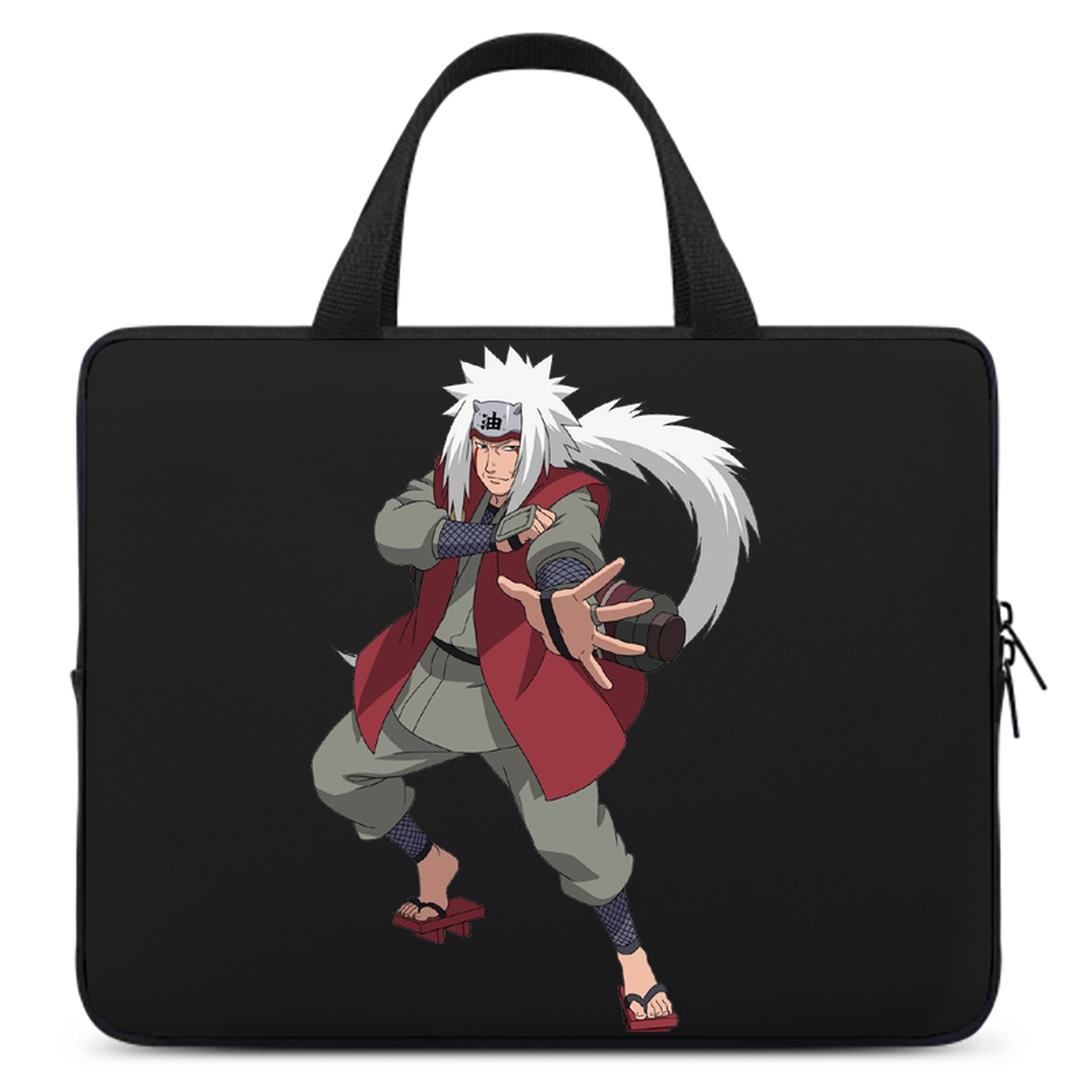 （画像用） NARUTO -ナルト- 自来也（じらいや） Jiraiya 手提げノートパソコンバッグ