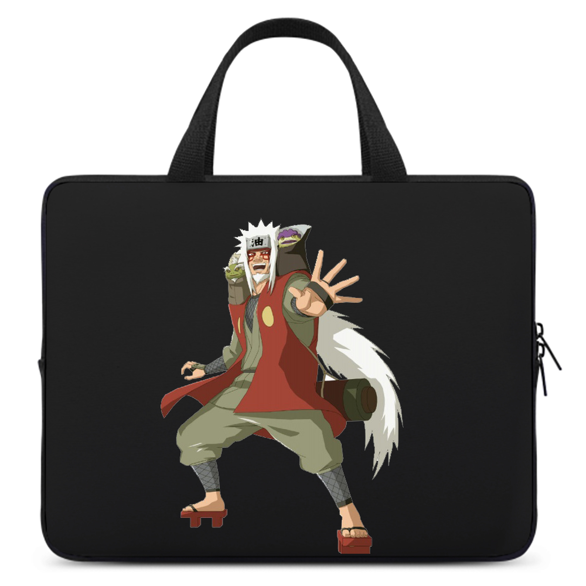 （画像用） NARUTO -ナルト- 自来也（じらいや） Jiraiya 手提げノートパソコンバッグ