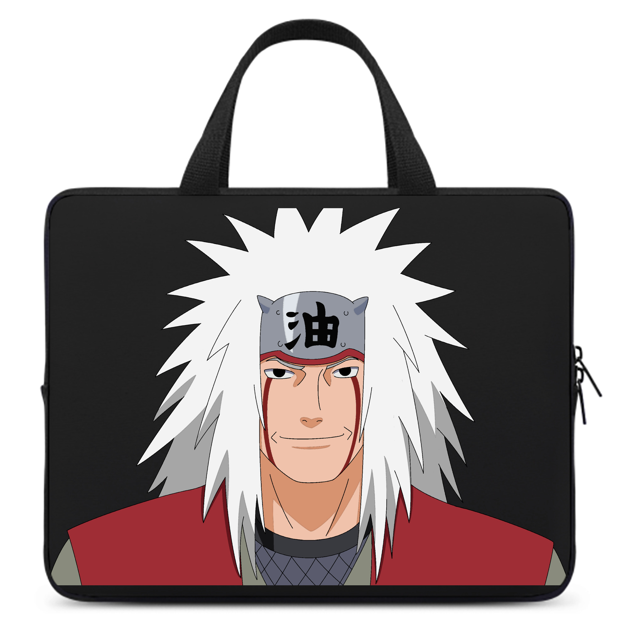 （画像用） NARUTO -ナルト- 自来也（じらいや） Jiraiya 手提げノートパソコンバッグ