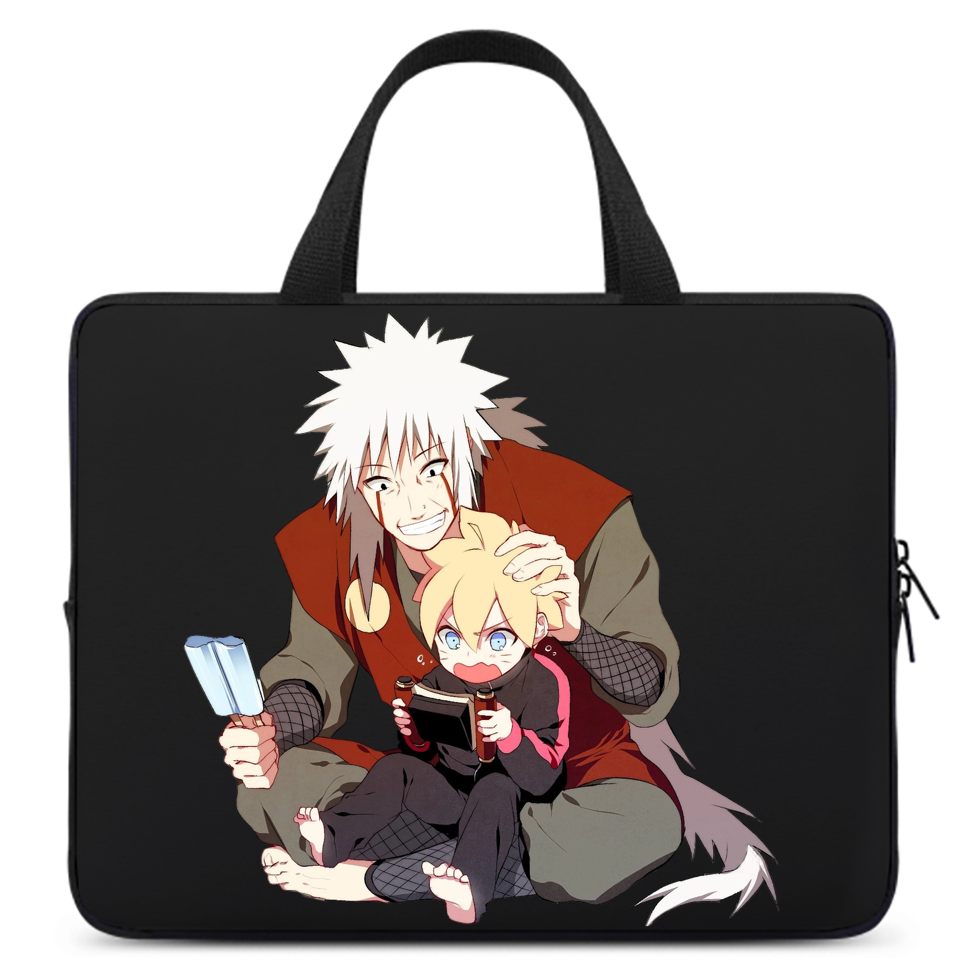（画像用） NARUTO -ナルト- 自来也（じらいや） Jiraiya 手提げノートパソコンバッグ