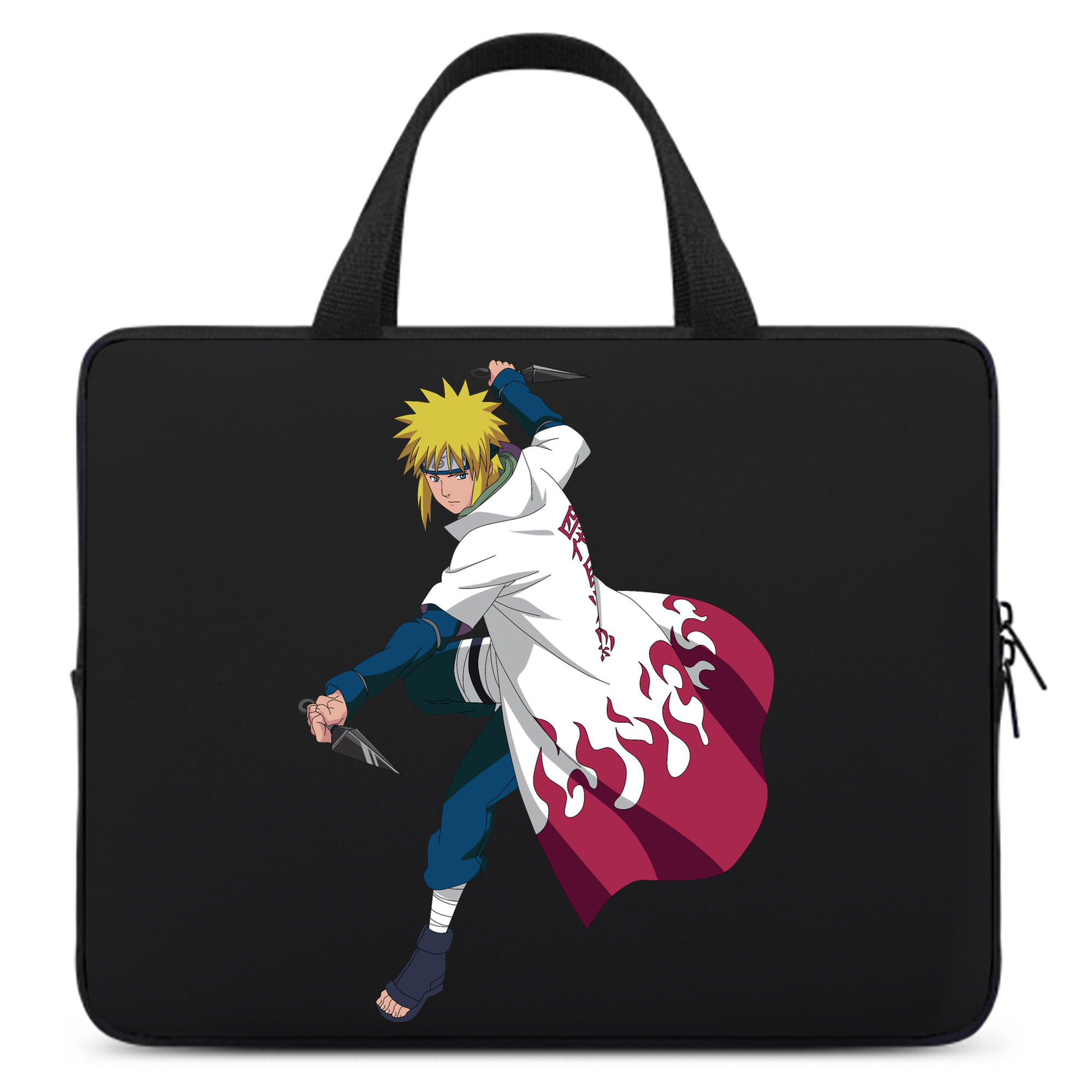 （画像用） NARUTO -ナルト- 波風 ミナト Namikaze Minato 手提げノートパソコンバッグ