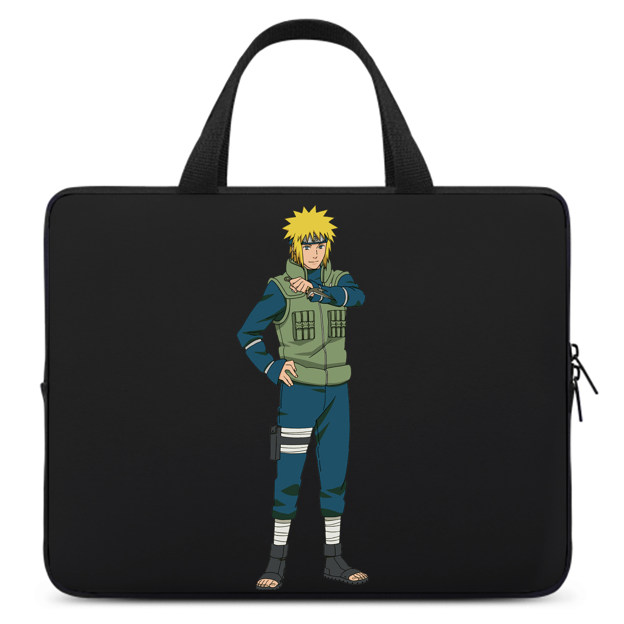 （画像用） NARUTO -ナルト- 波風 ミナト Namikaze Minato 手提げノートパソコンバッグ