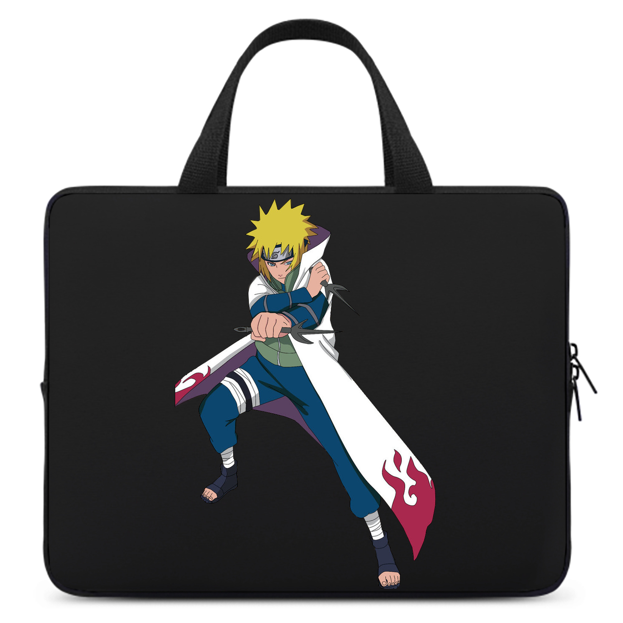 （画像用） NARUTO -ナルト- 波風 ミナト Namikaze Minato 手提げノートパソコンバッグ