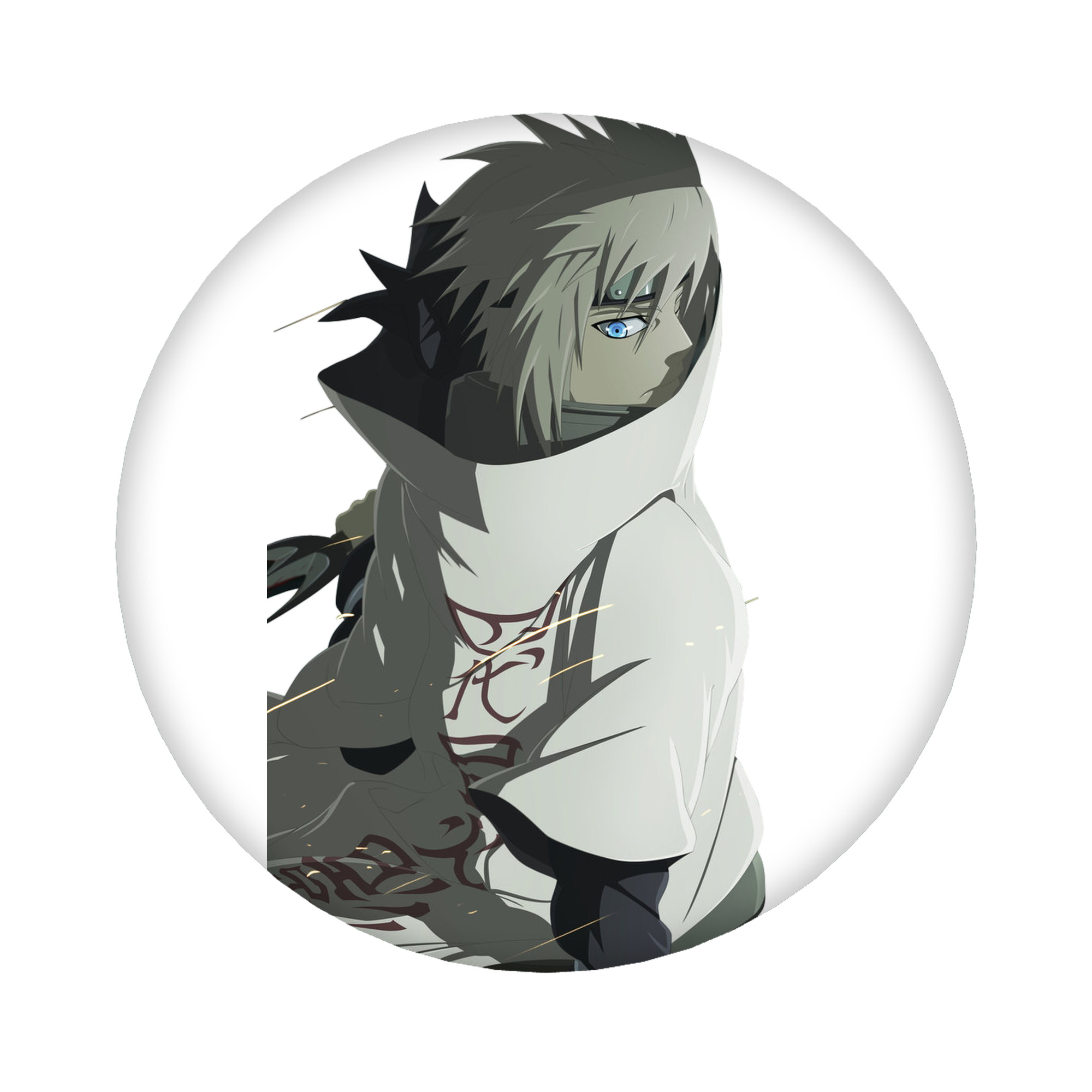 （画像用） NARUTO -ナルト- 波風 ミナト Namikaze Minato 6cm 缶バッジ 複数セット