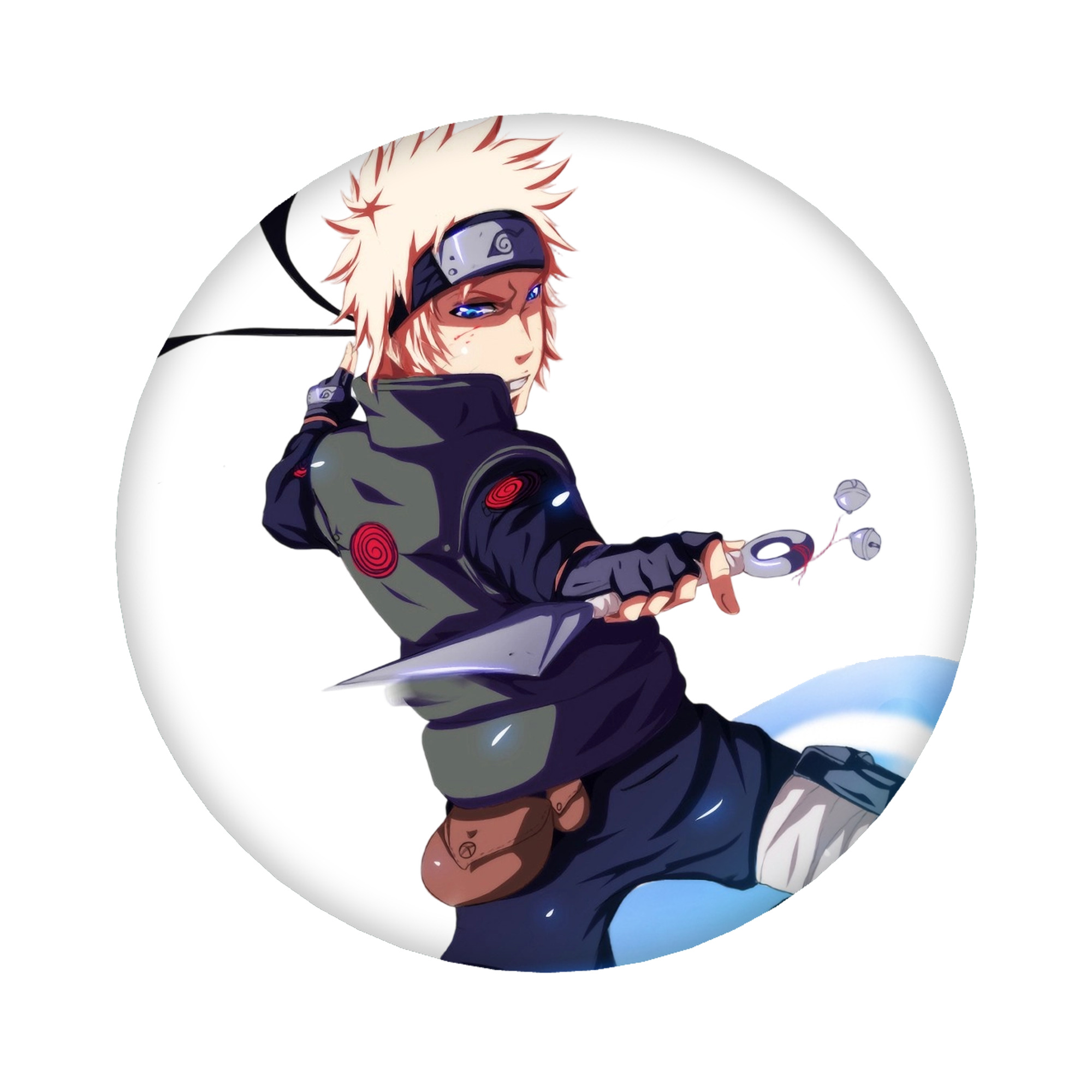 （画像用） NARUTO -ナルト- 波風 ミナト Namikaze Minato 6cm 缶バッジ 複数セット