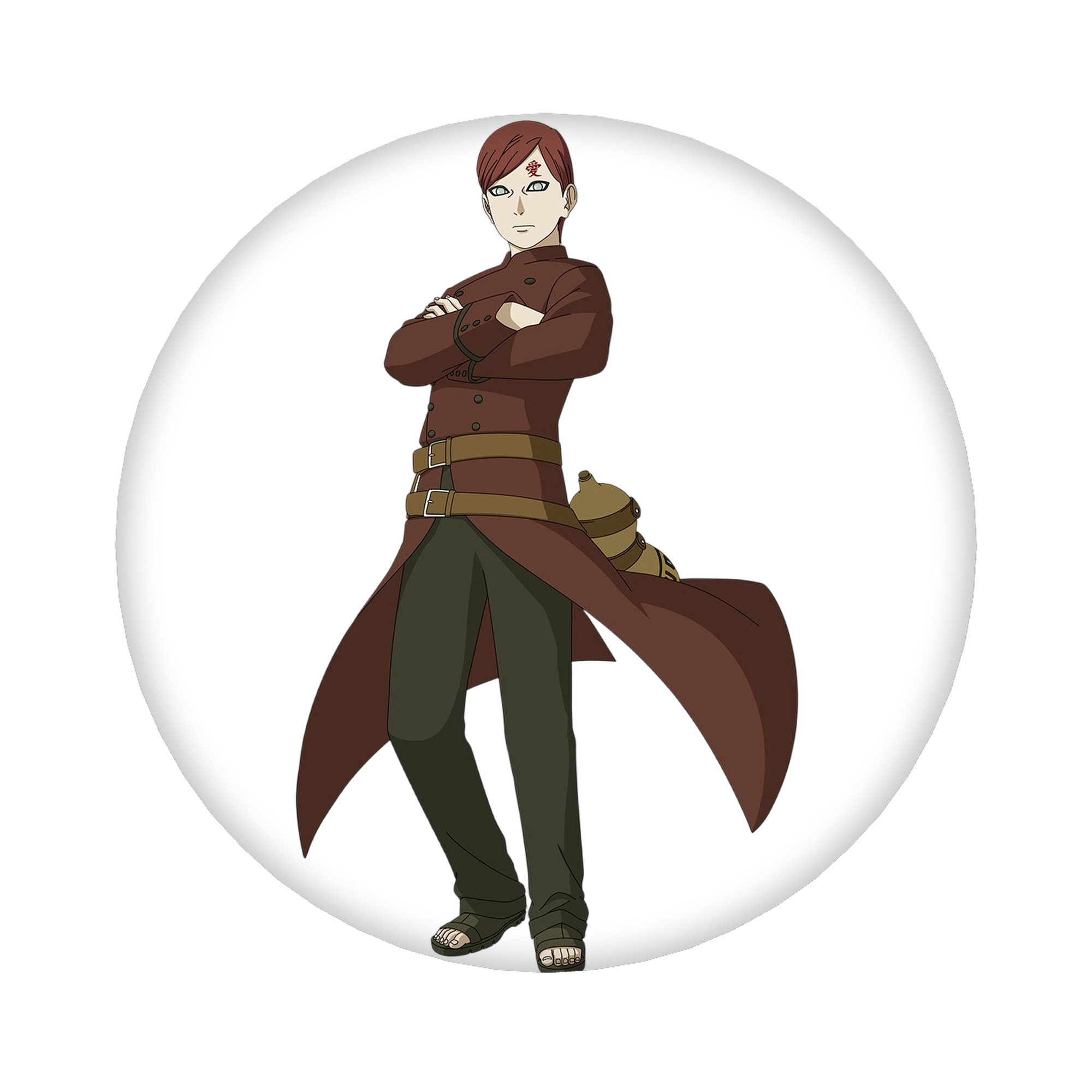 （画像用） NARUTO -ナルト- ガアラ Gaara 6cm 缶バッジ 複数セット