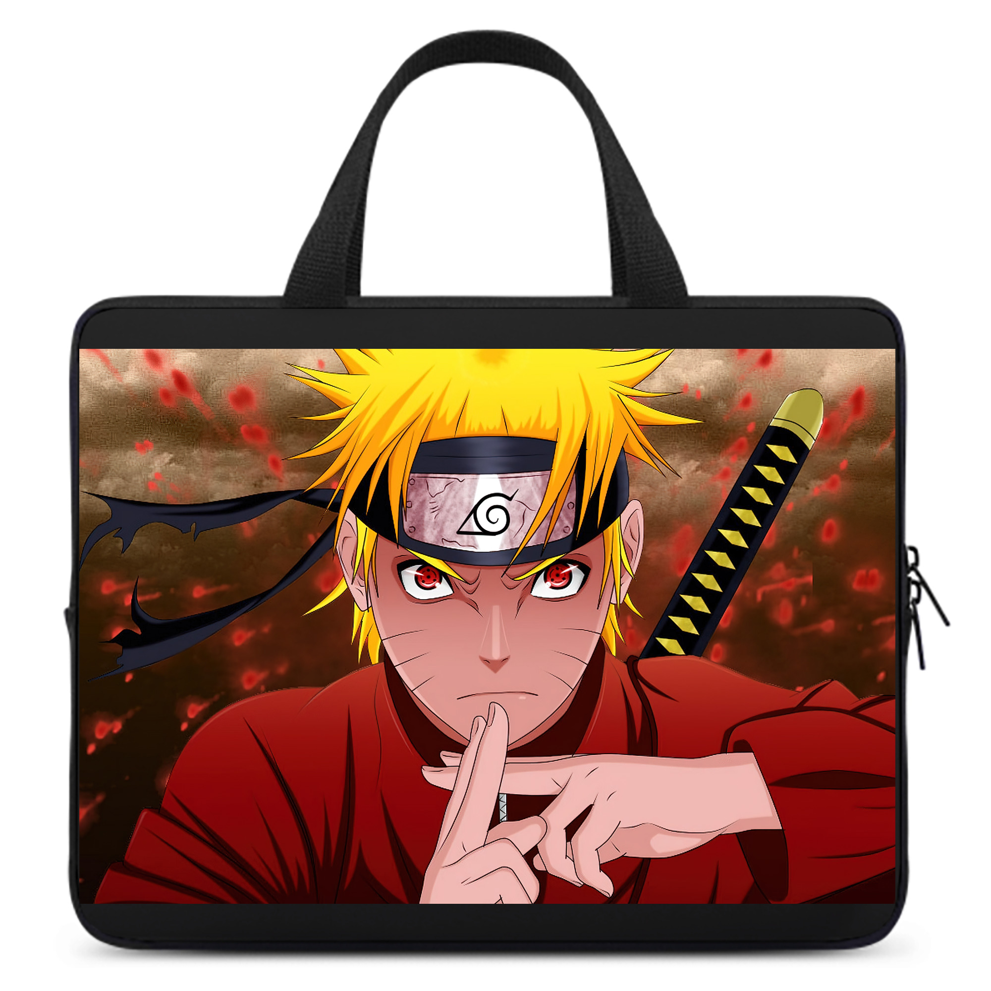 （画像用） NARUTO -ナルト- NARUTO -ナルト- 疾風伝 手提げノートパソコンバッグ