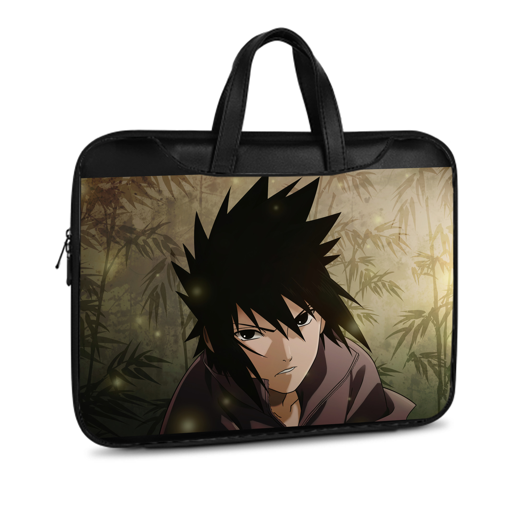 （画像用） NARUTO -ナルト- NARUTO -ナルト- 疾風伝 レザーラップトップバッグ　ノートパソコンケース