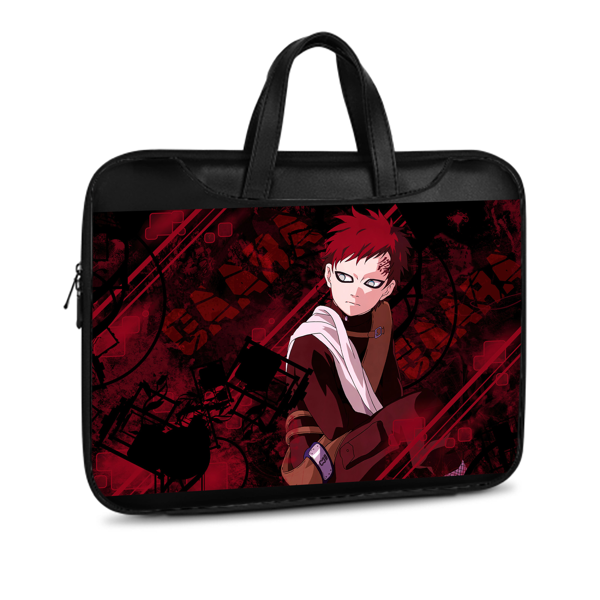 （画像用） NARUTO -ナルト- NARUTO -ナルト- 疾風伝 レザーラップトップバッグ　ノートパソコンケース