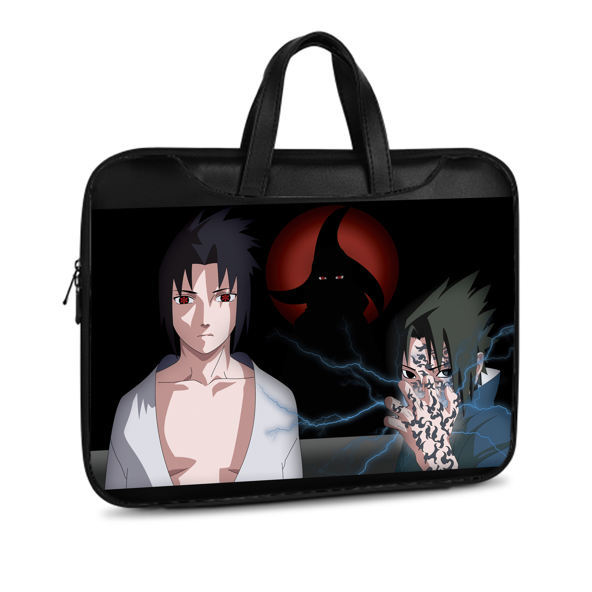 （画像用） NARUTO -ナルト- NARUTO -ナルト- 疾風伝 レザーラップトップバッグ　ノートパソコンケース