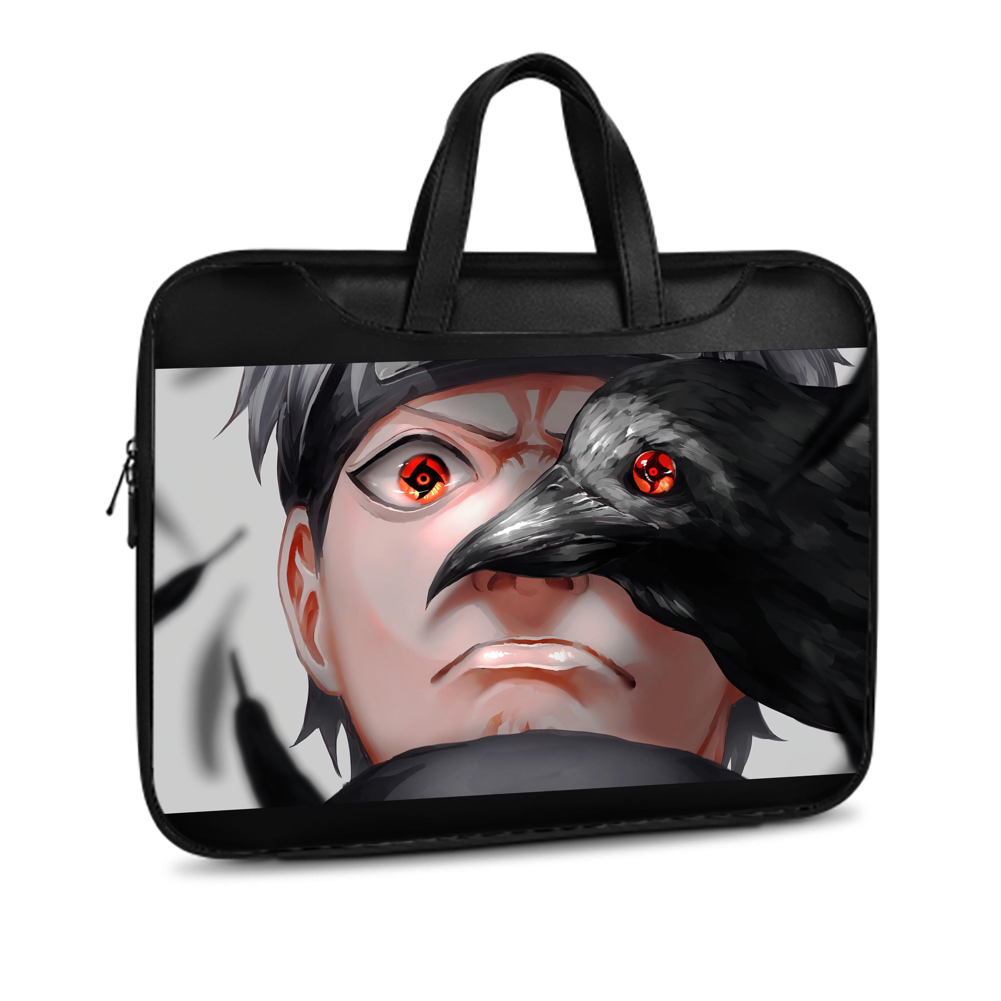 （画像用） NARUTO -ナルト- NARUTO -ナルト- 疾風伝 レザーラップトップバッグ　ノートパソコンケース