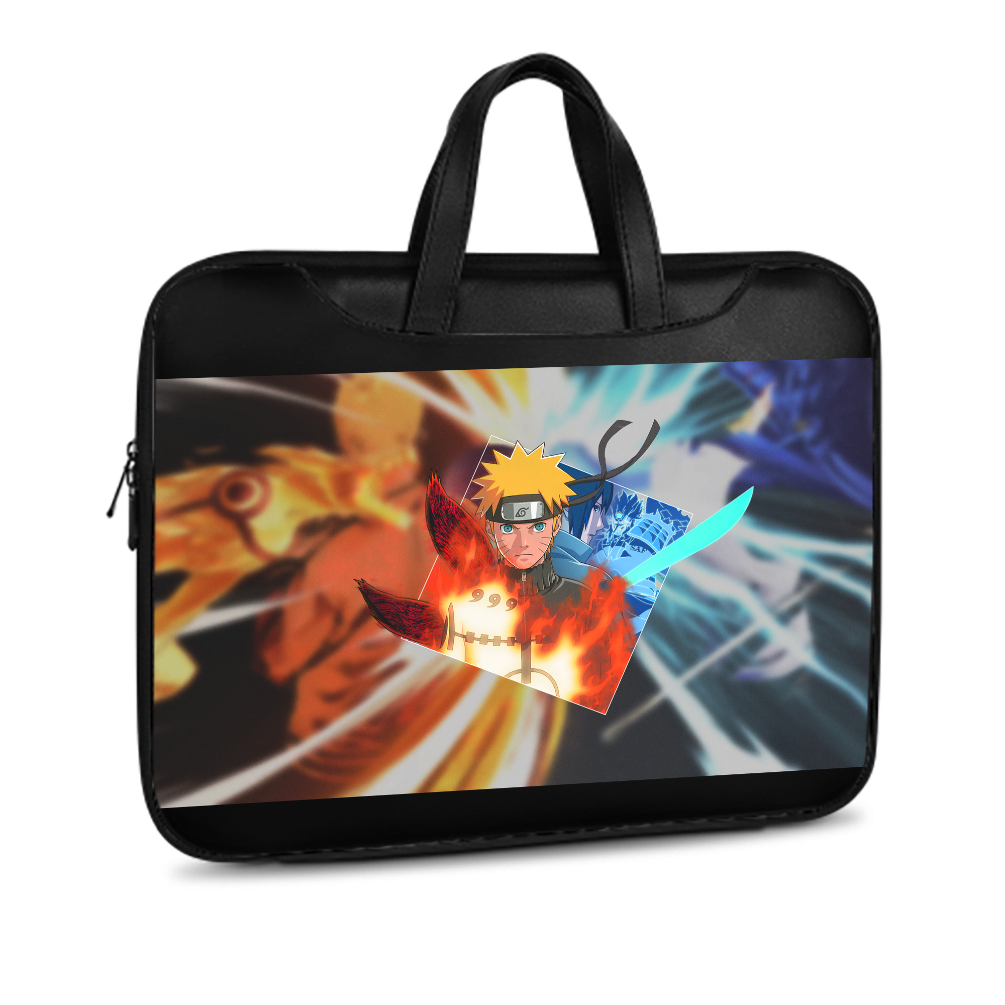 （画像用） NARUTO -ナルト- NARUTO -ナルト- 疾風伝 レザーラップトップバッグ　ノートパソコンケース