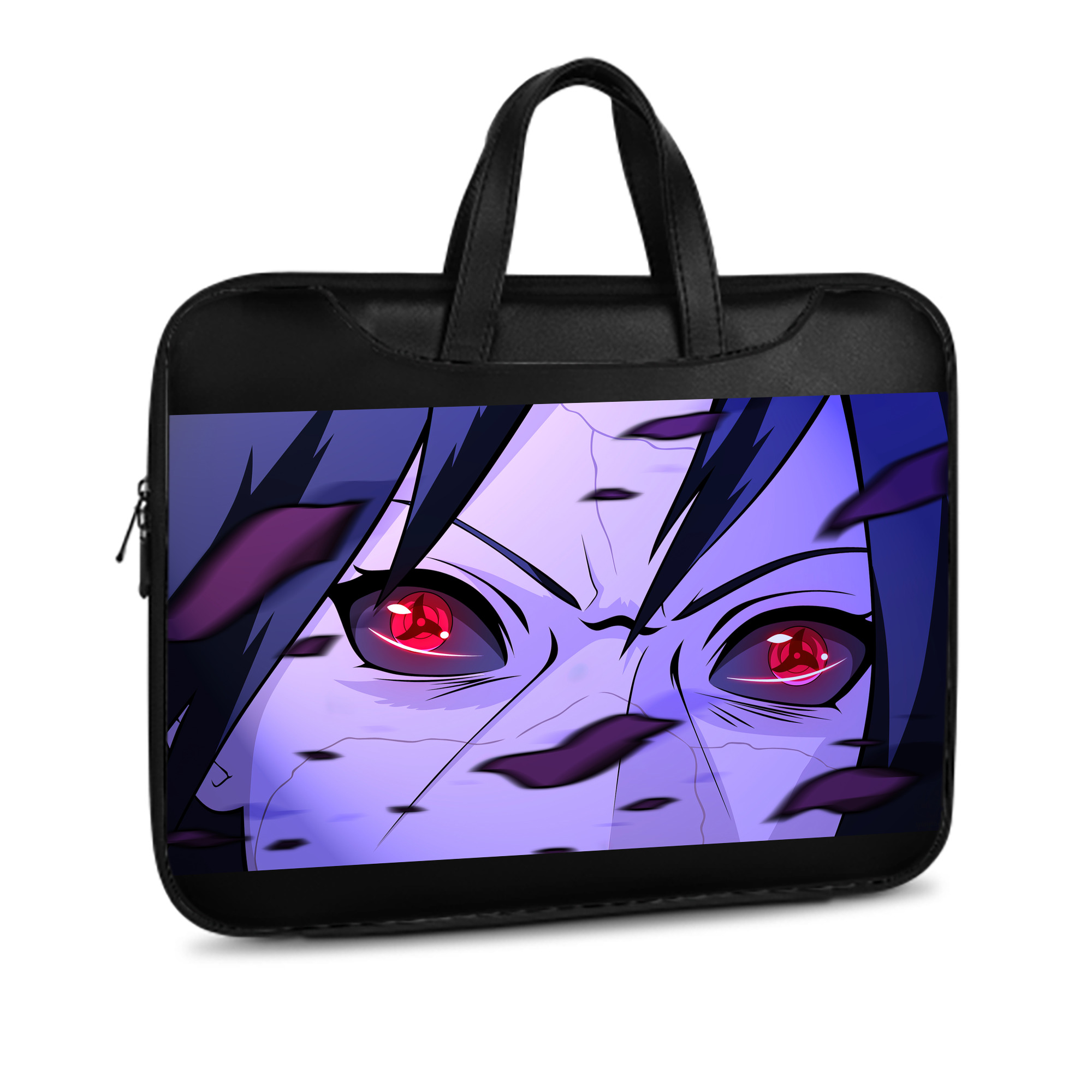 （画像用） NARUTO -ナルト- NARUTO -ナルト- 疾風伝 レザーラップトップバッグ　ノートパソコンケース