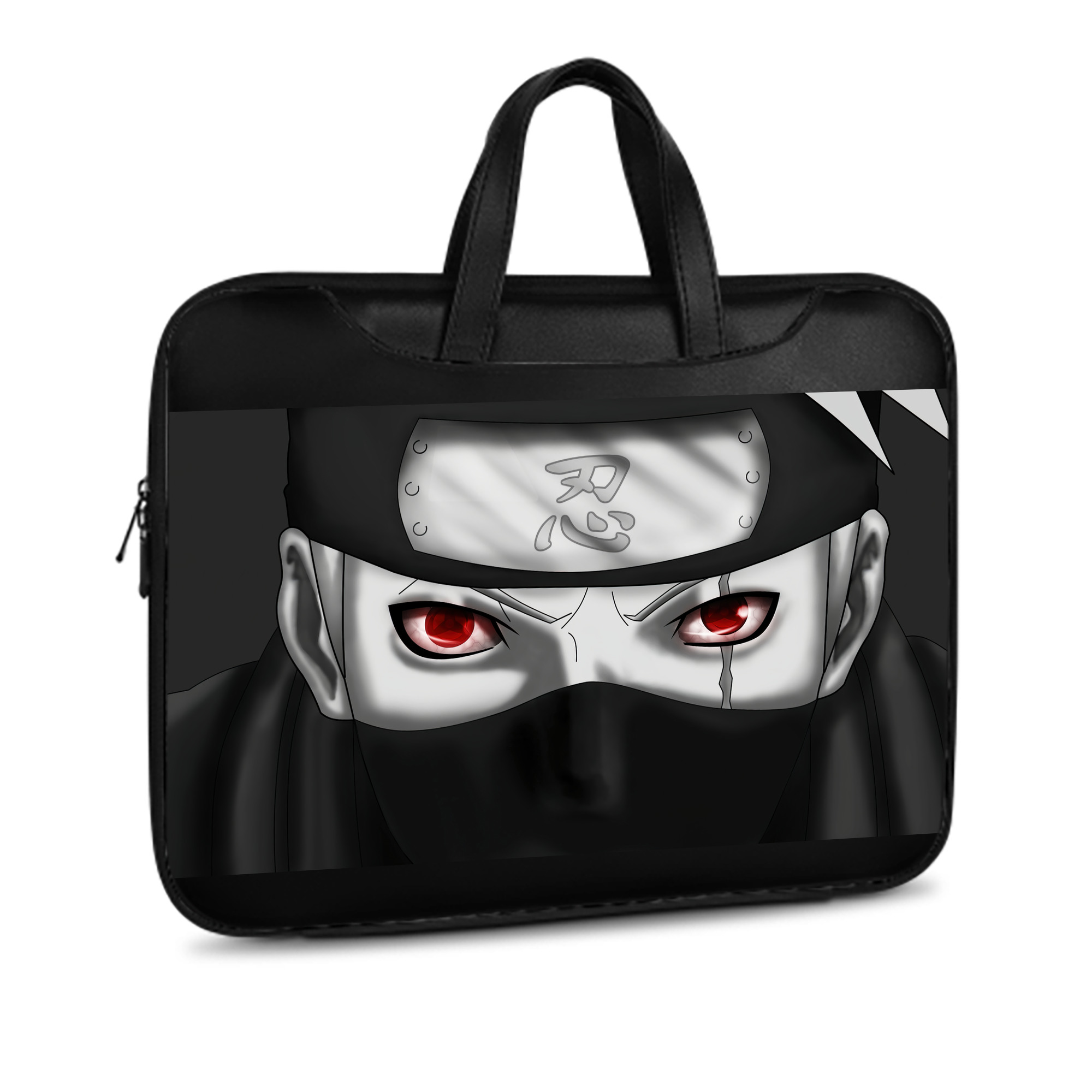 （画像用） NARUTO -ナルト- NARUTO -ナルト- 疾風伝 レザーラップトップバッグ　ノートパソコンケース