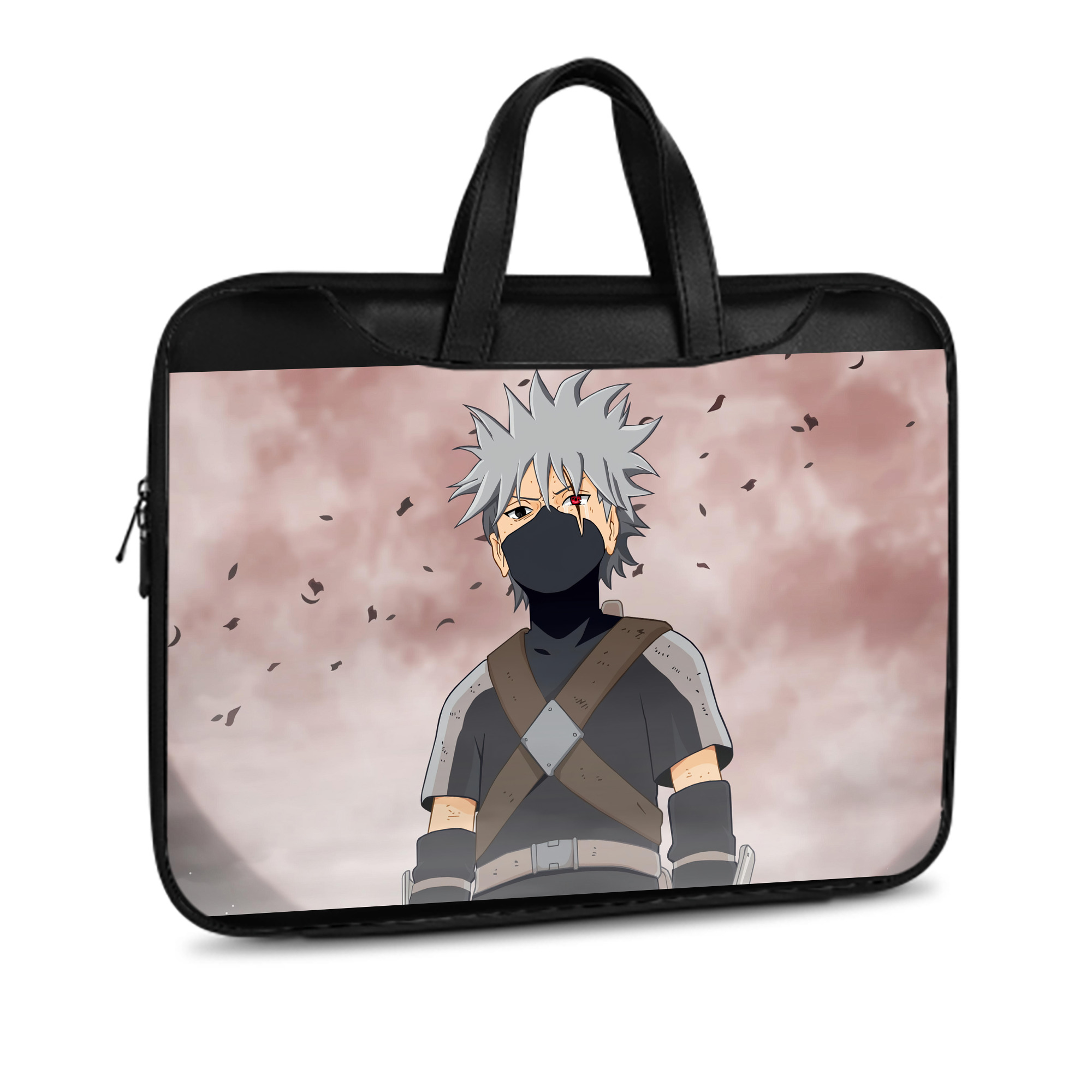 （画像用） NARUTO -ナルト- NARUTO -ナルト- 疾風伝 レザーラップトップバッグ　ノートパソコンケース