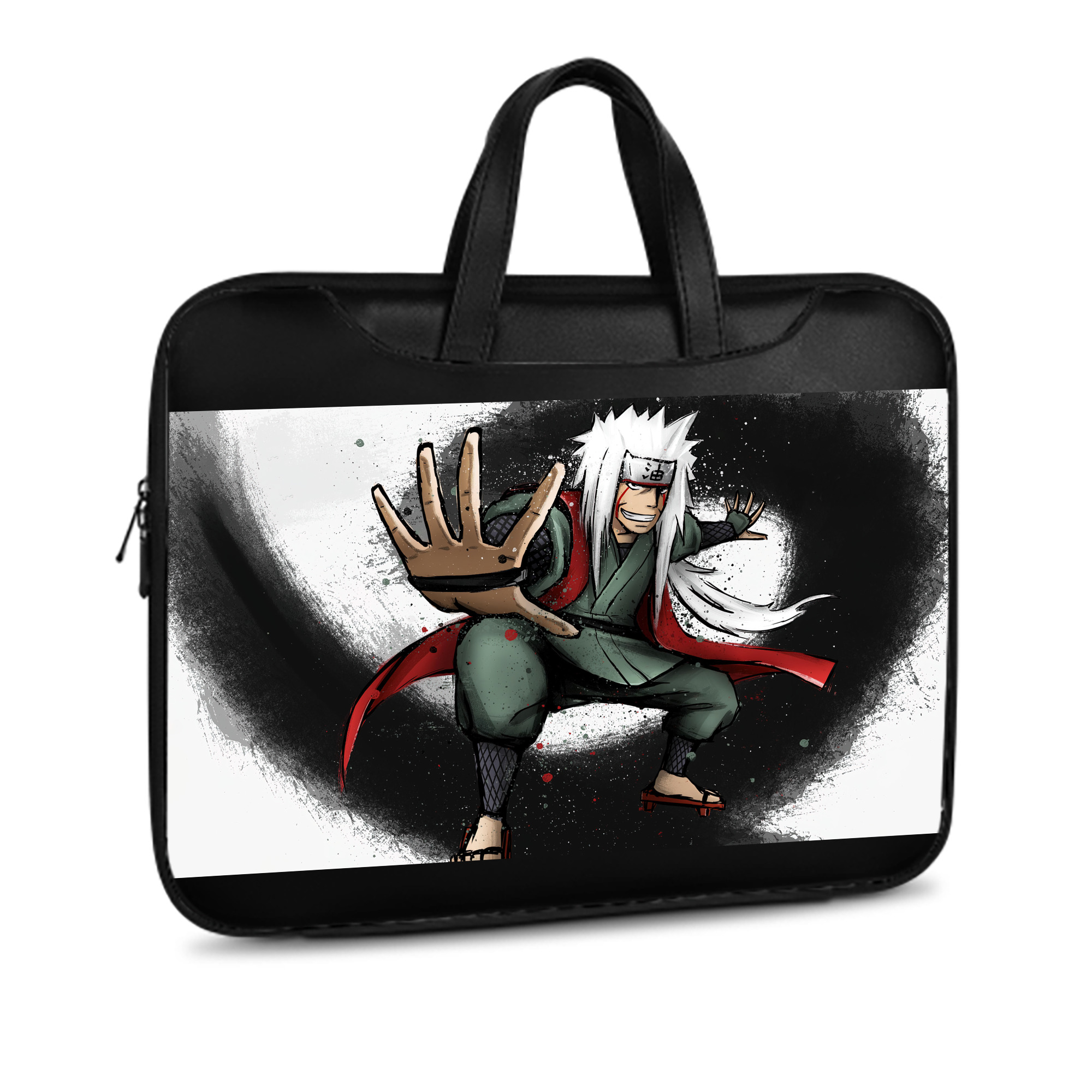 （画像用） NARUTO -ナルト- NARUTO -ナルト- 疾風伝 レザーラップトップバッグ　ノートパソコンケース