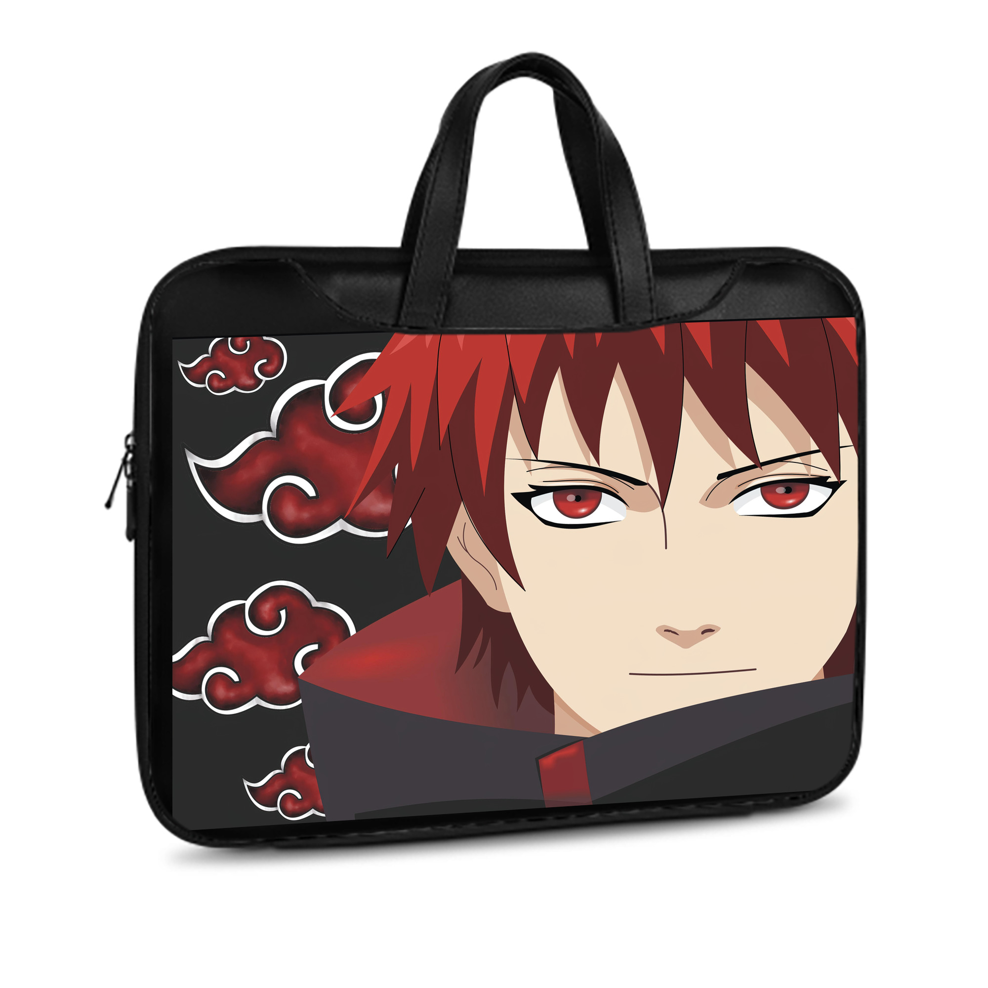 （画像用） NARUTO -ナルト- NARUTO -ナルト- 疾風伝 レザーラップトップバッグ　ノートパソコンケース